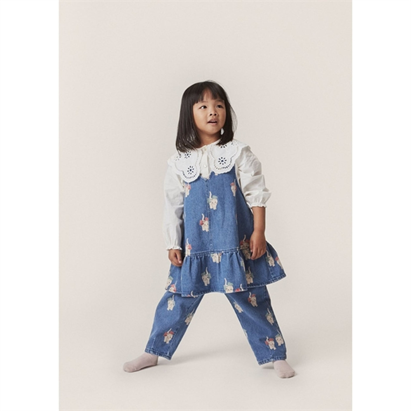 Konges Sløjd Kitty Bow Magot Frill Pants