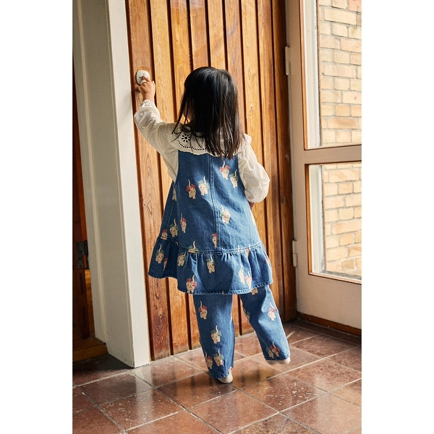 Konges Sløjd Kitty Bow Magot Frill Pants