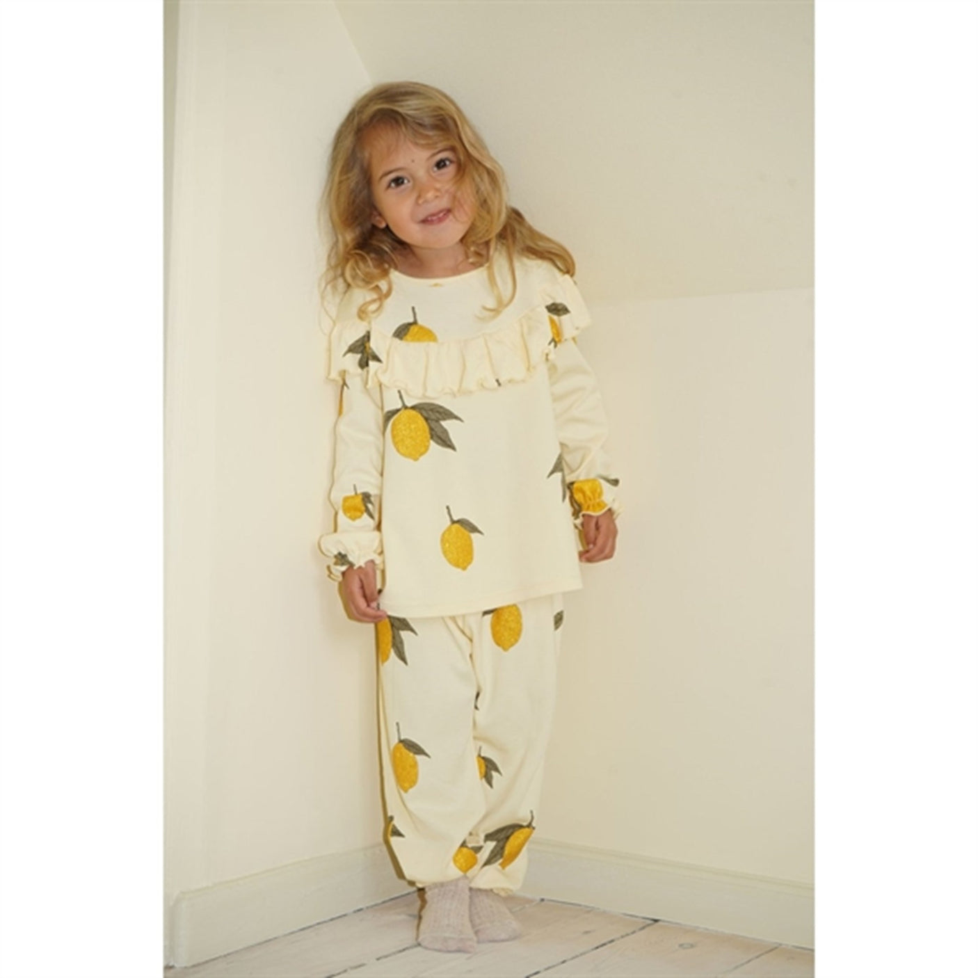 Konges Sløjd Mon Grand Lemon Glitter Malli Glitter Blouse