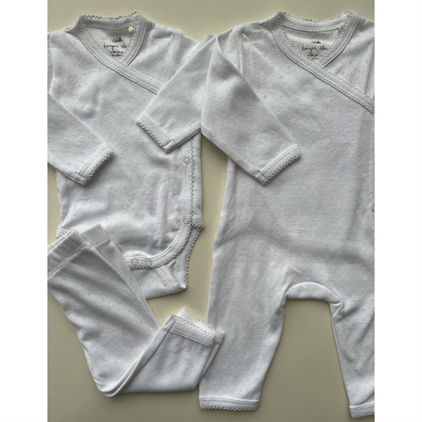 Konges Sløjd Optic White Minnie Newborn Onesie