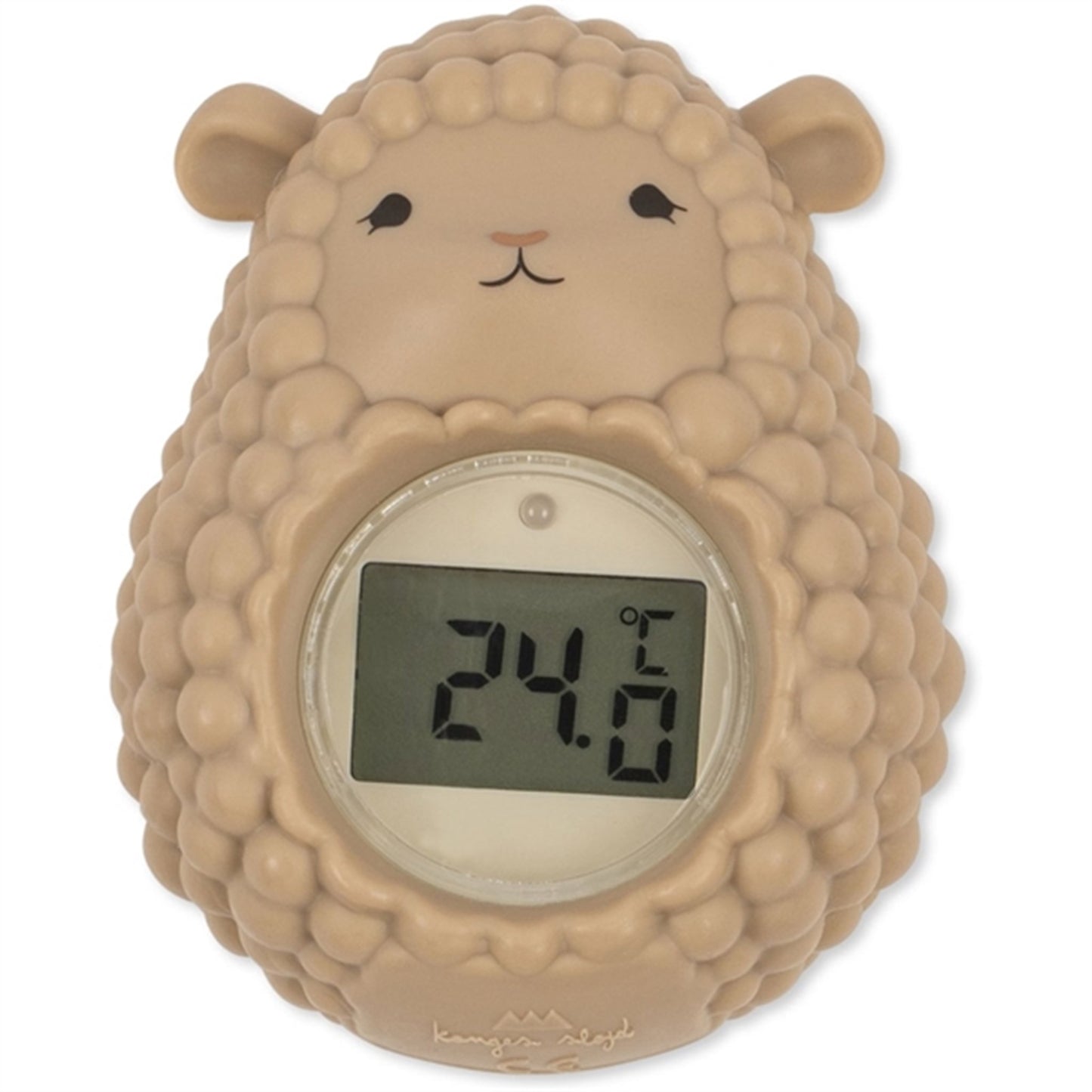 Konges Sløjd Warm Clay Silicone Bath Mat and Thermometer Sheep