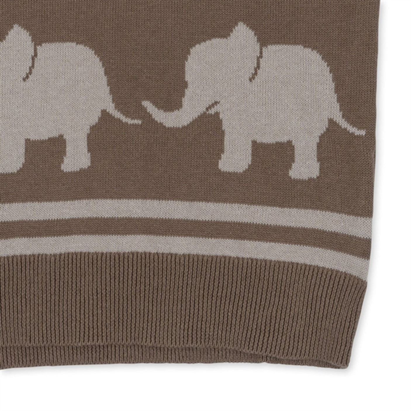 Konges Sløjd Brown Melange Loui Knit Blouse