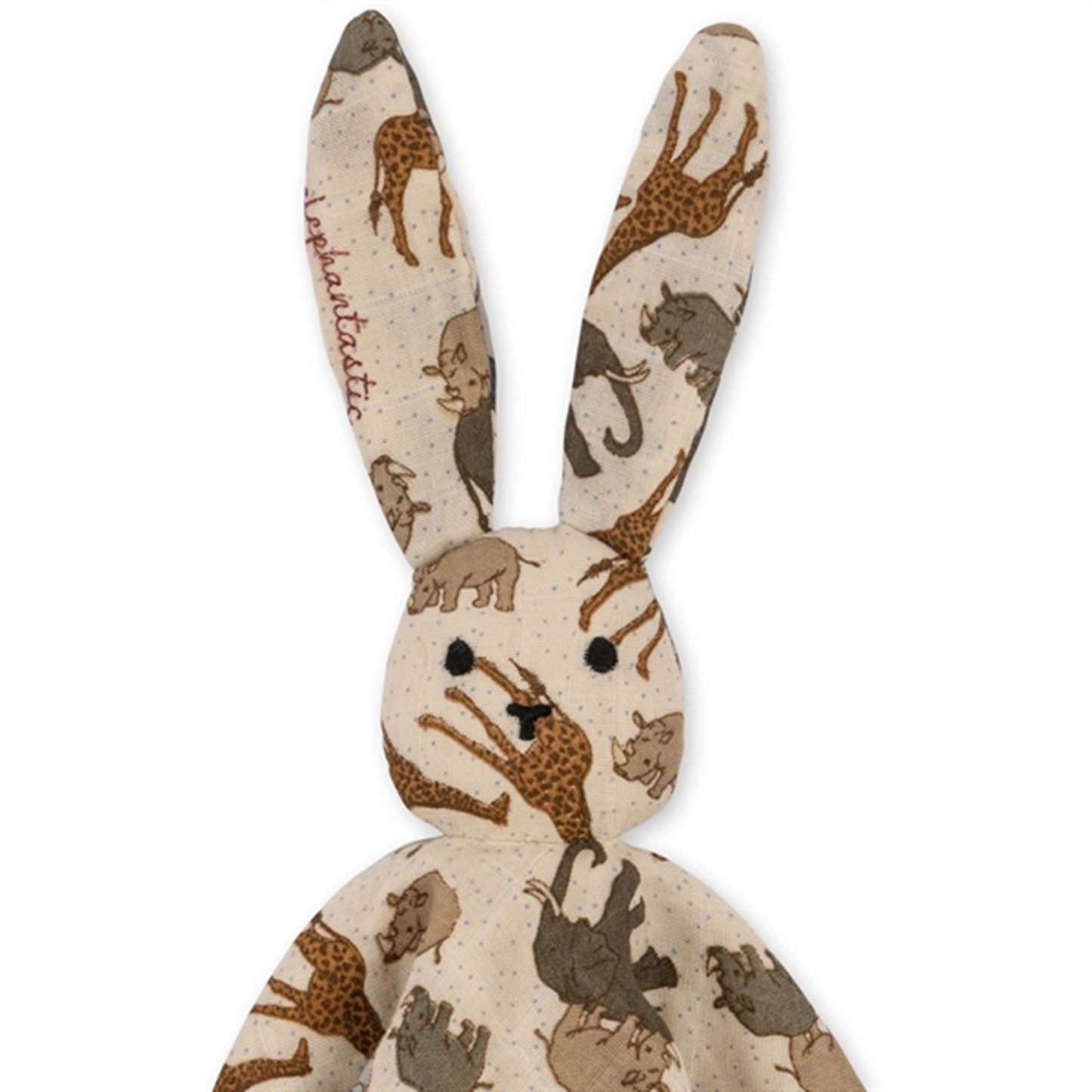 Konges Sløjd Elephantastic Sleepy Rabbit Cuddle Cloth