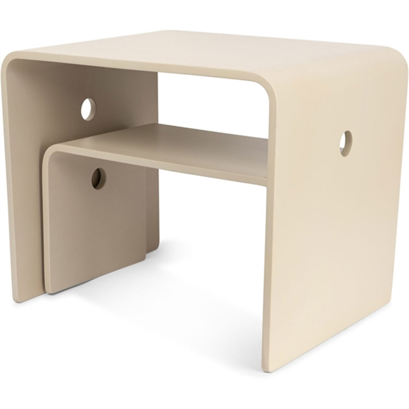 Konges Sløjd Beige Grey Table and Bench