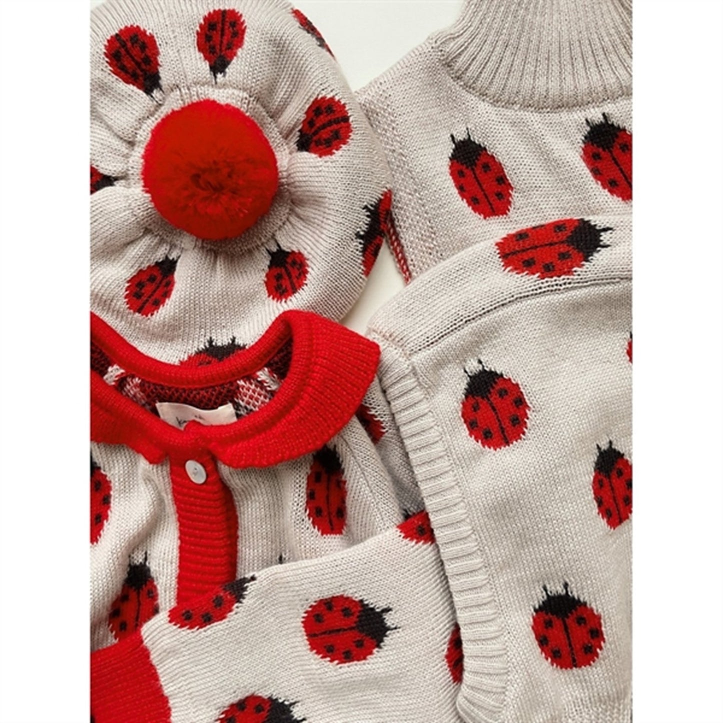 Konges Sløjd Ladybug Belou Knit Beret