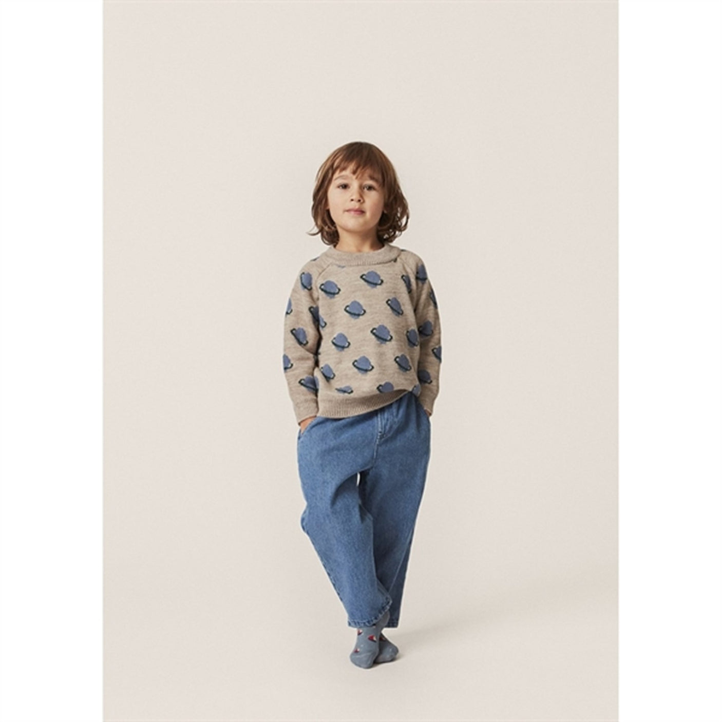 Konges Sløjd Planet Belou Knit Wool Blouse