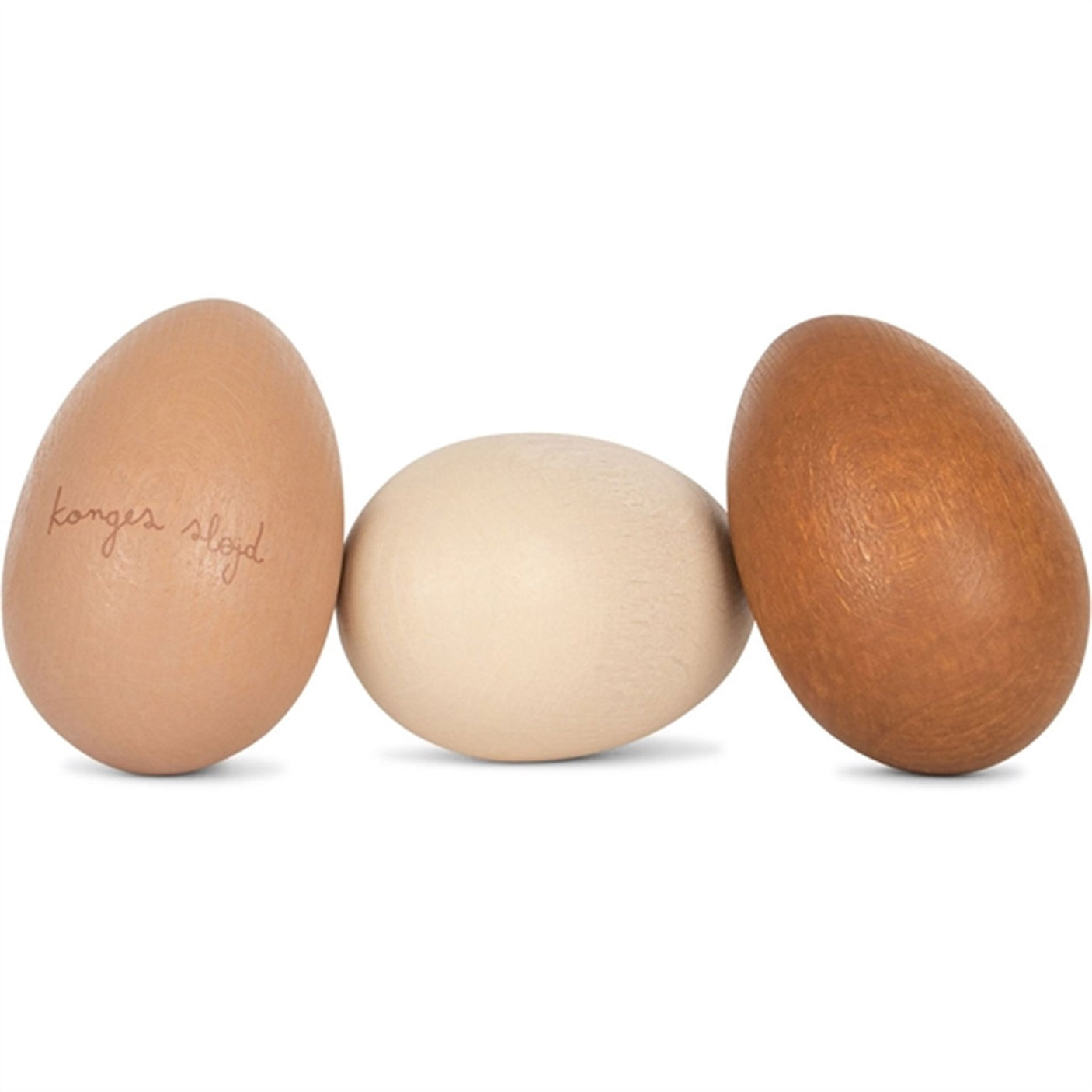 Konges Sløjd Neutral Rattle Eggs