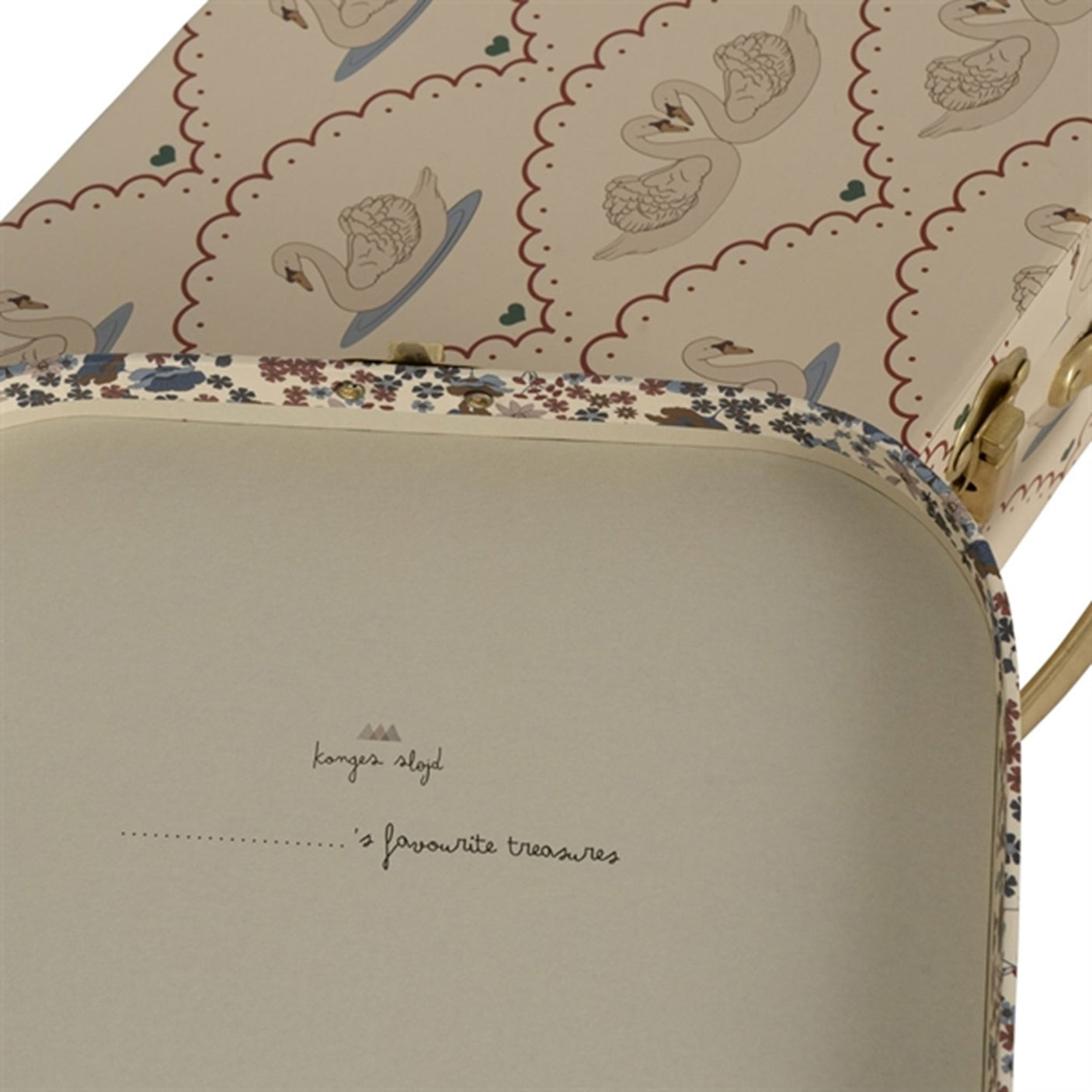 Konges Sløjd Suitcase 2-Pak Swan/Vivi Fleur