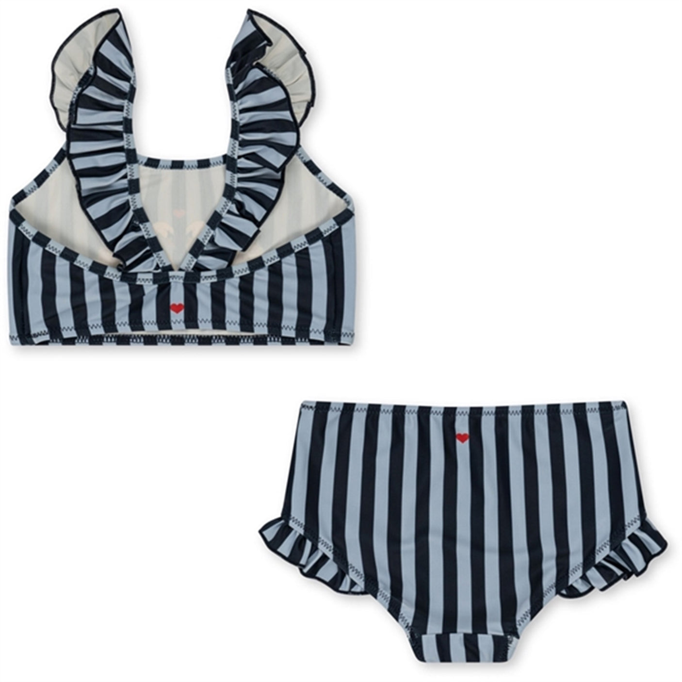 Konges Sløjd Navy Stripe Dea Frill Bikini