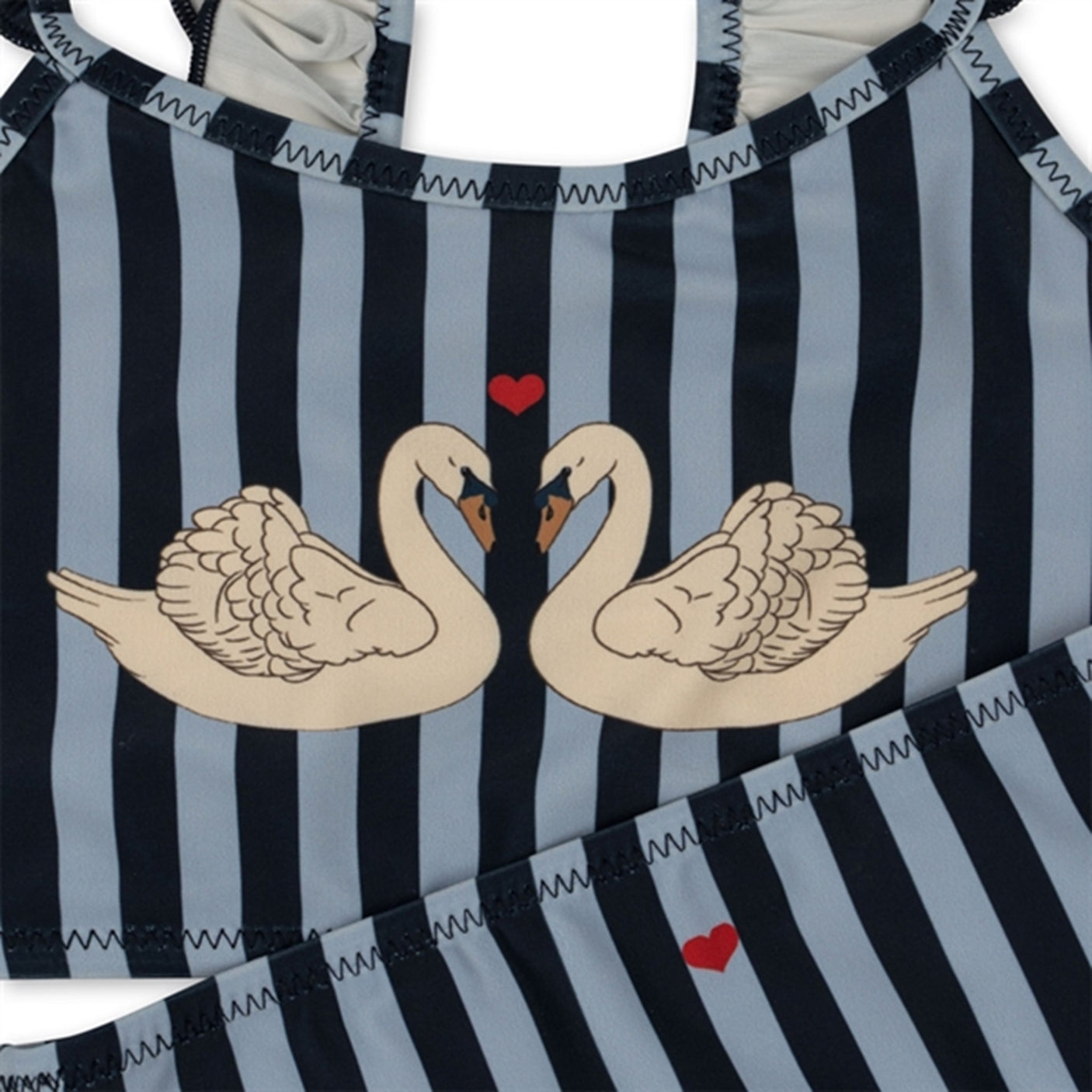 Konges Sløjd Navy Stripe Dea Frill Bikini