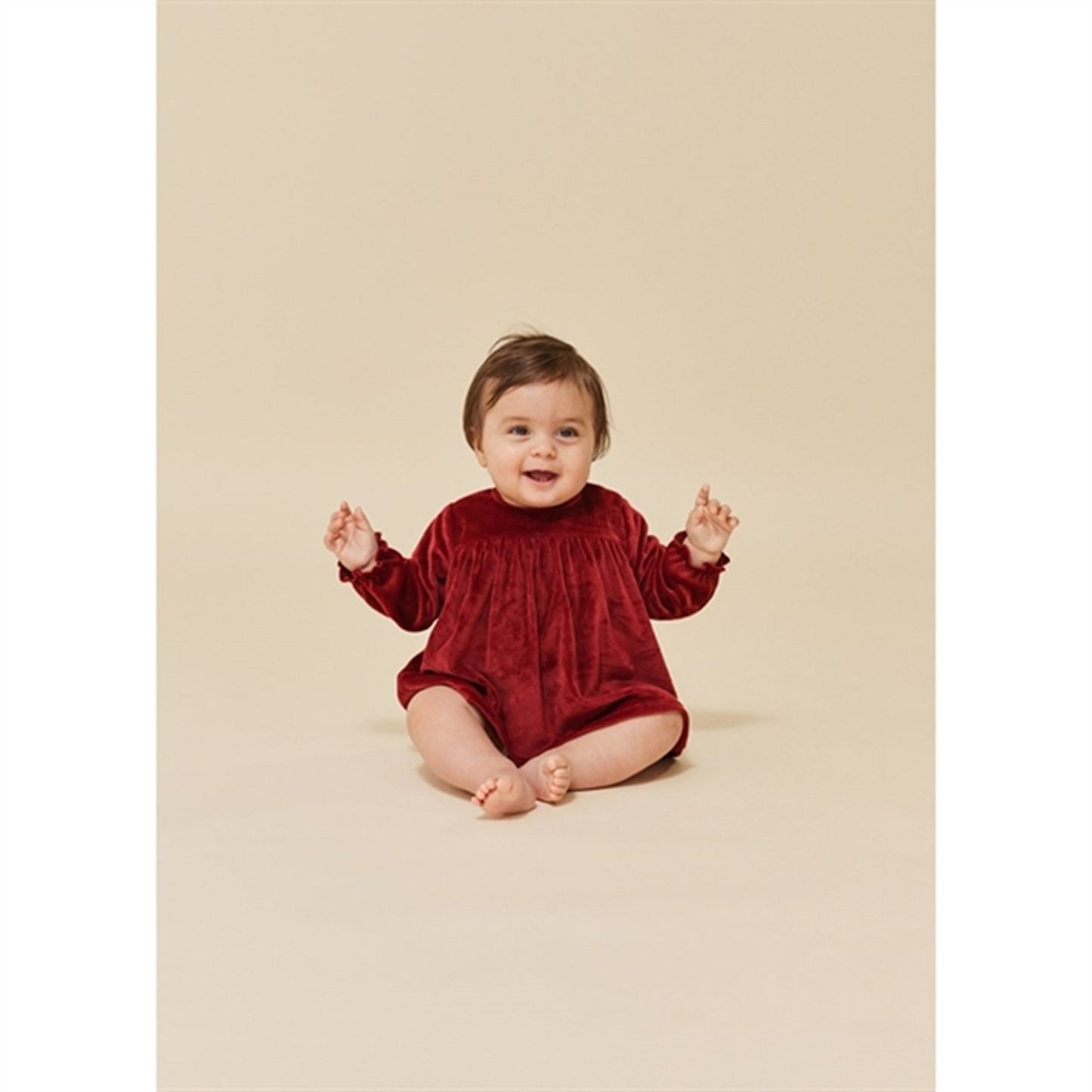 Konges Sløjd Jolly Red Jingle Romper Dress