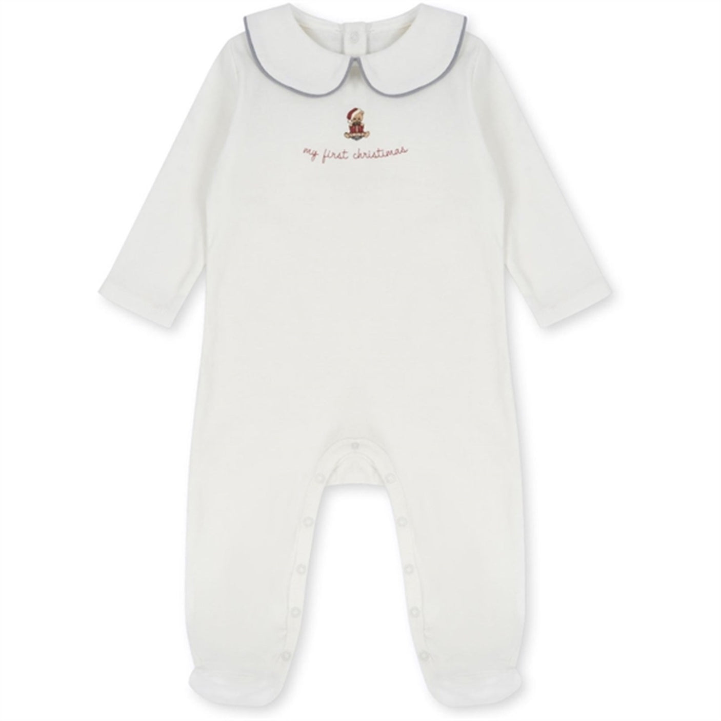Konges Sløjd Optic White My First Christmas Onesie