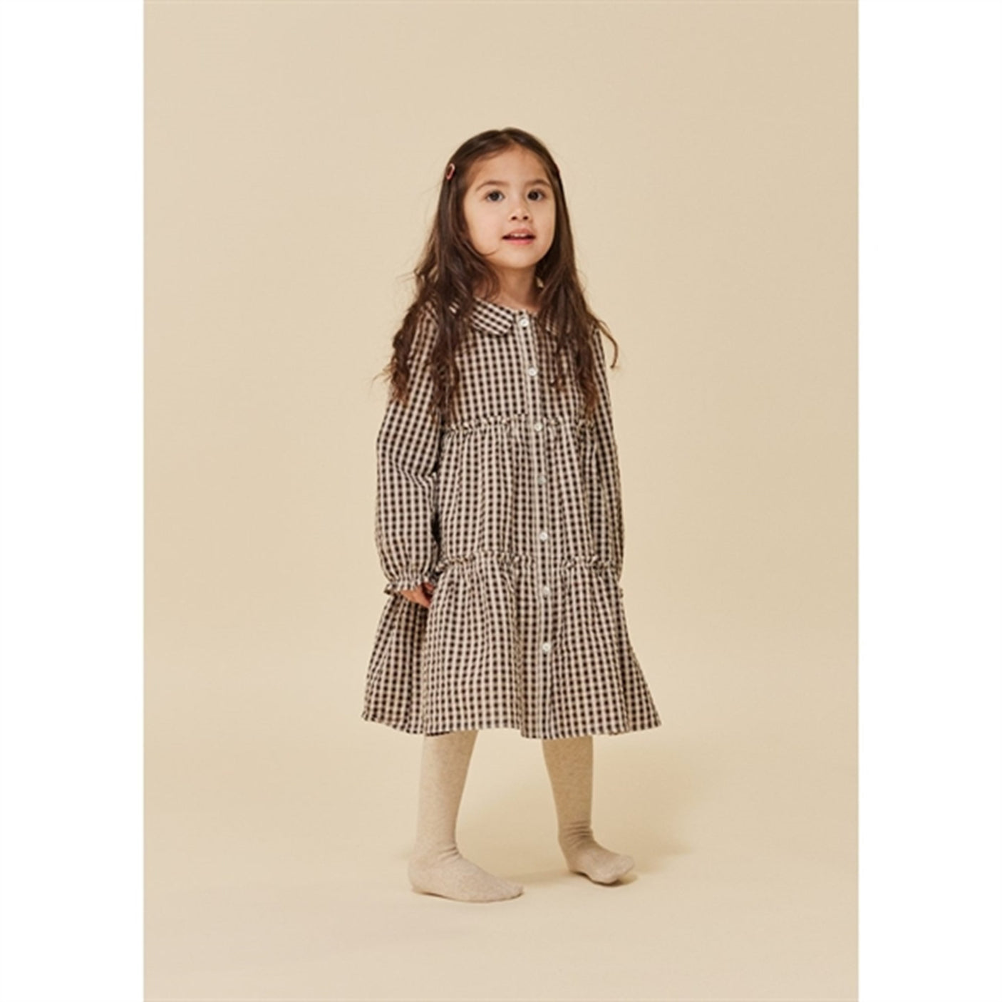 Konges Sløjd Java Check Navida Collar Dress