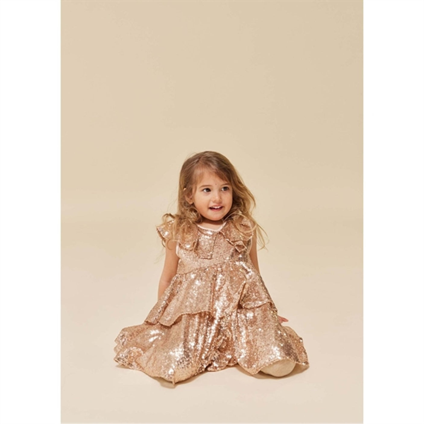 Konges Sløjd Gold Blush Starla Sequin Dress