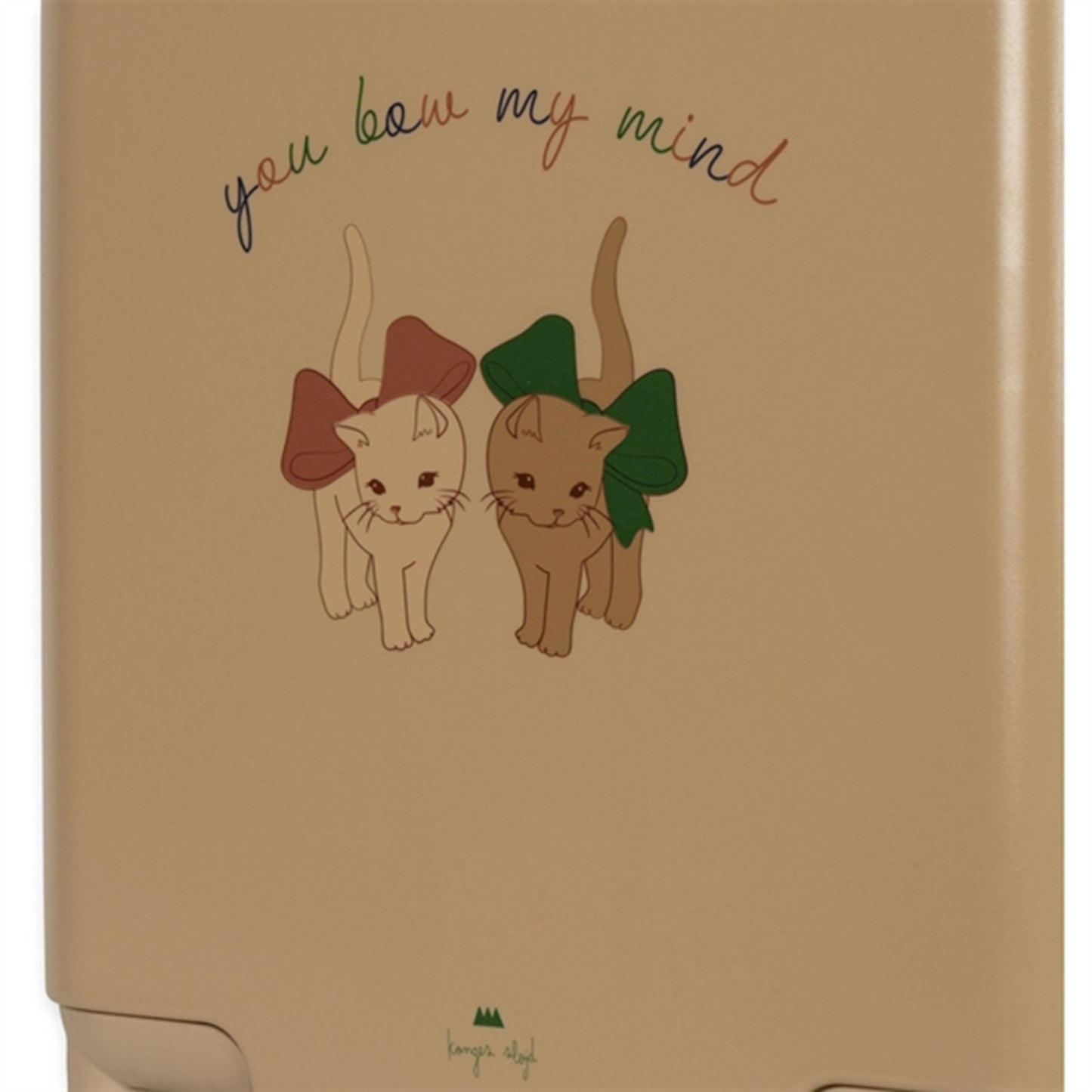 Konges Sløjd Travel Suitcase Bow Kitty