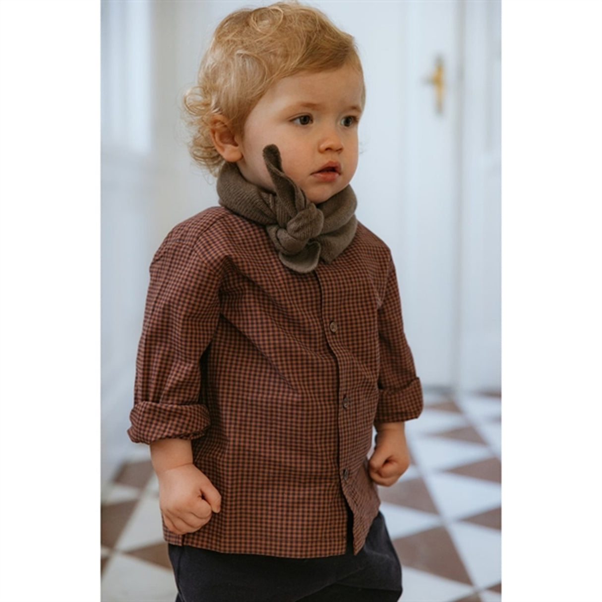 lalaby Indigo Check Willy Shirt