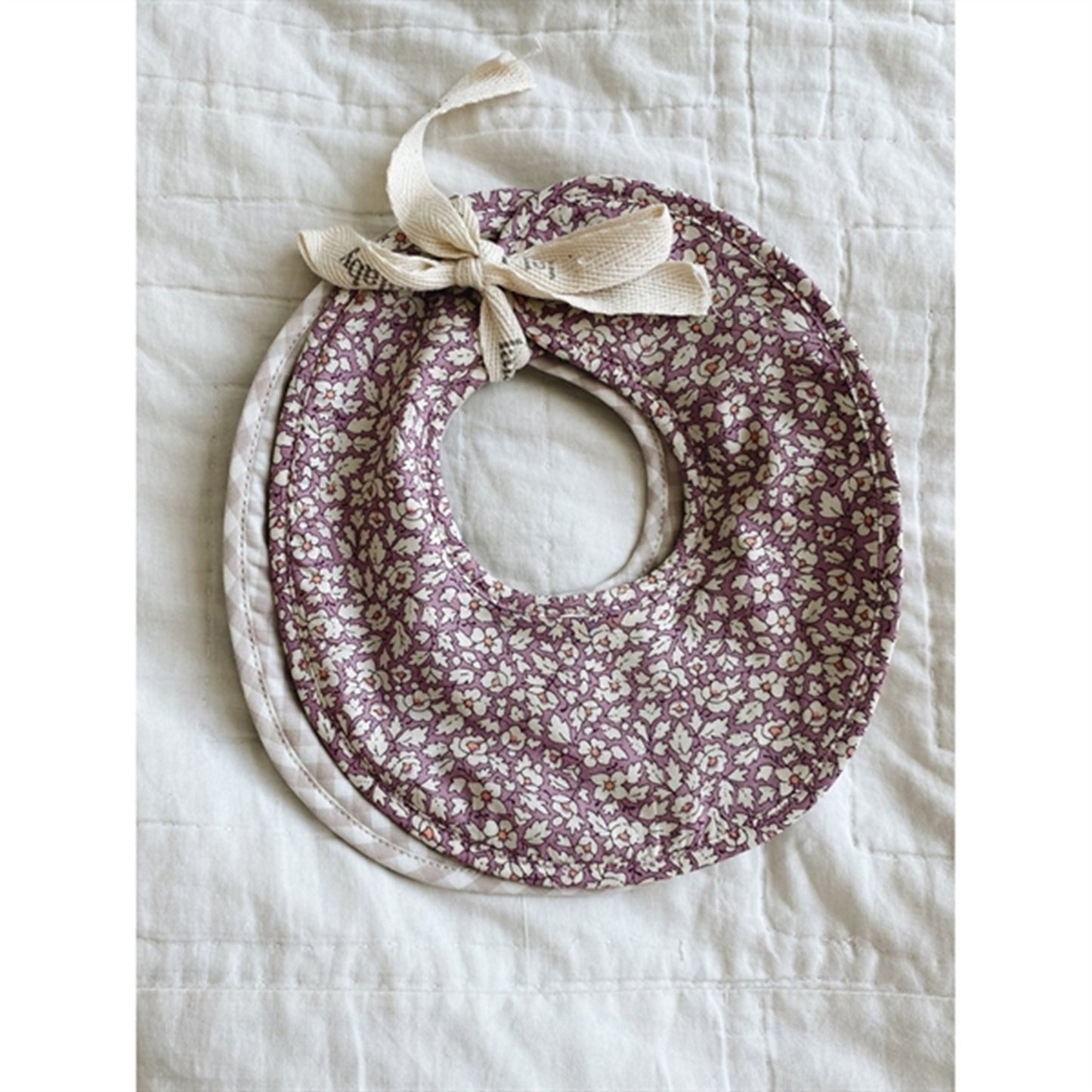 lalaby Feather Fields Bibi Bib 2-Pack