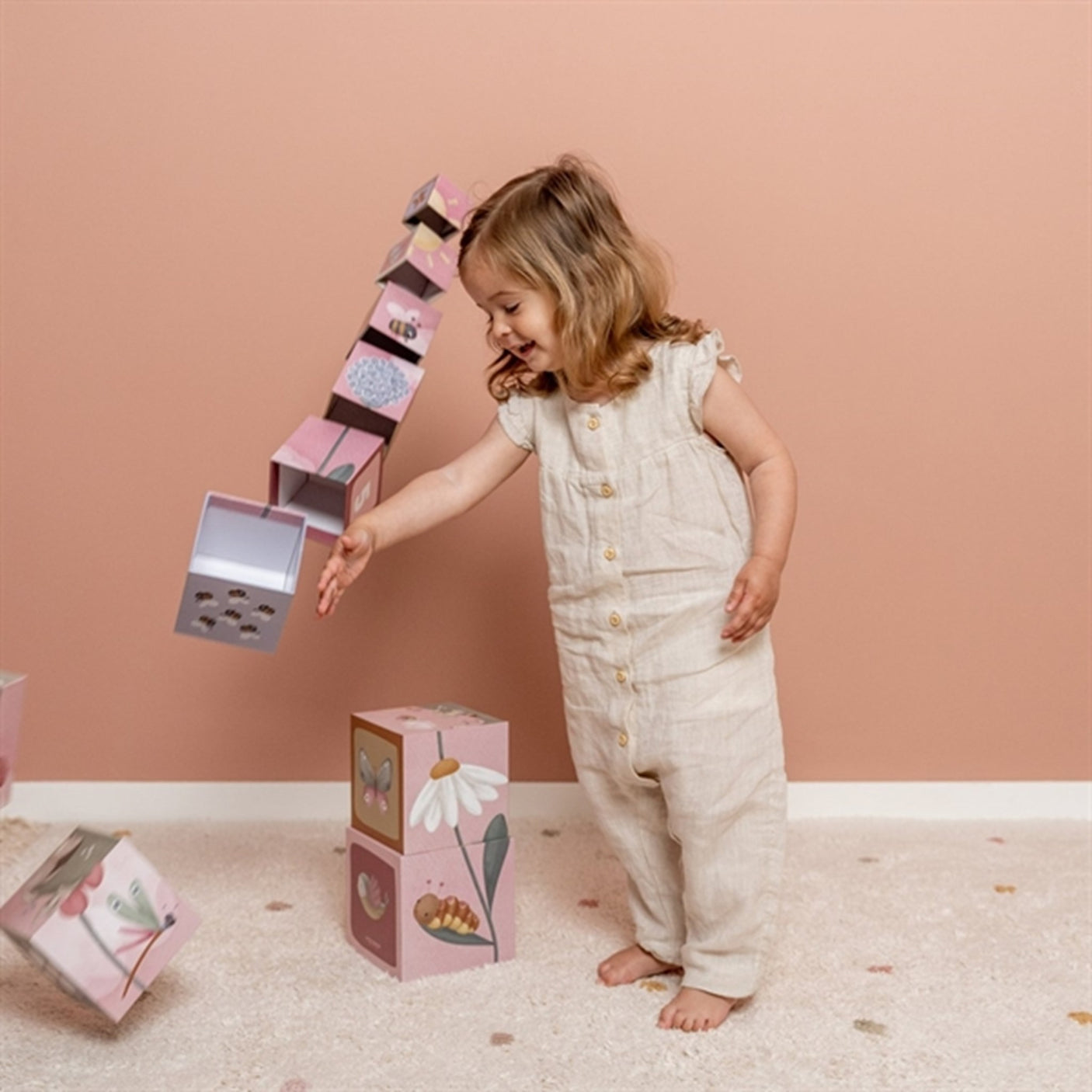 Little Dutch Flowers & Butterflies Stabeltårn -Pap