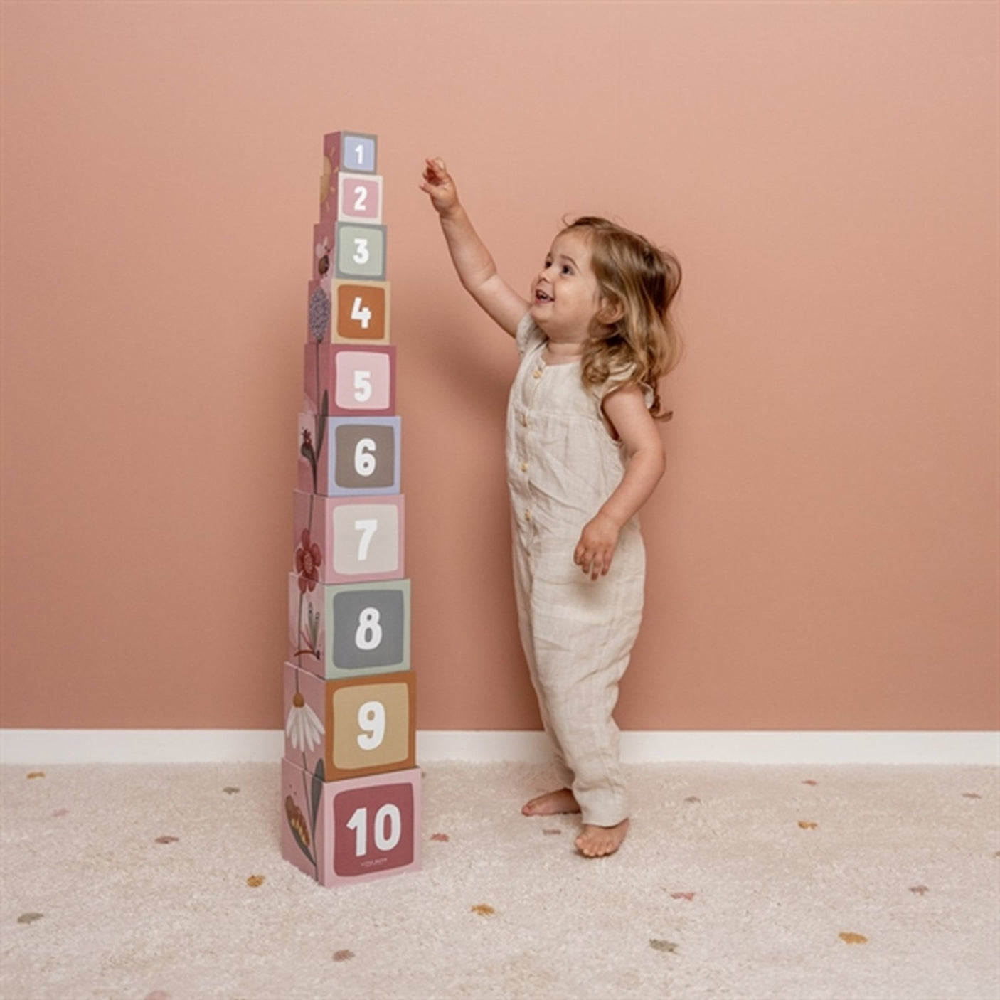 Little Dutch Flowers & Butterflies Stabeltårn -Pap