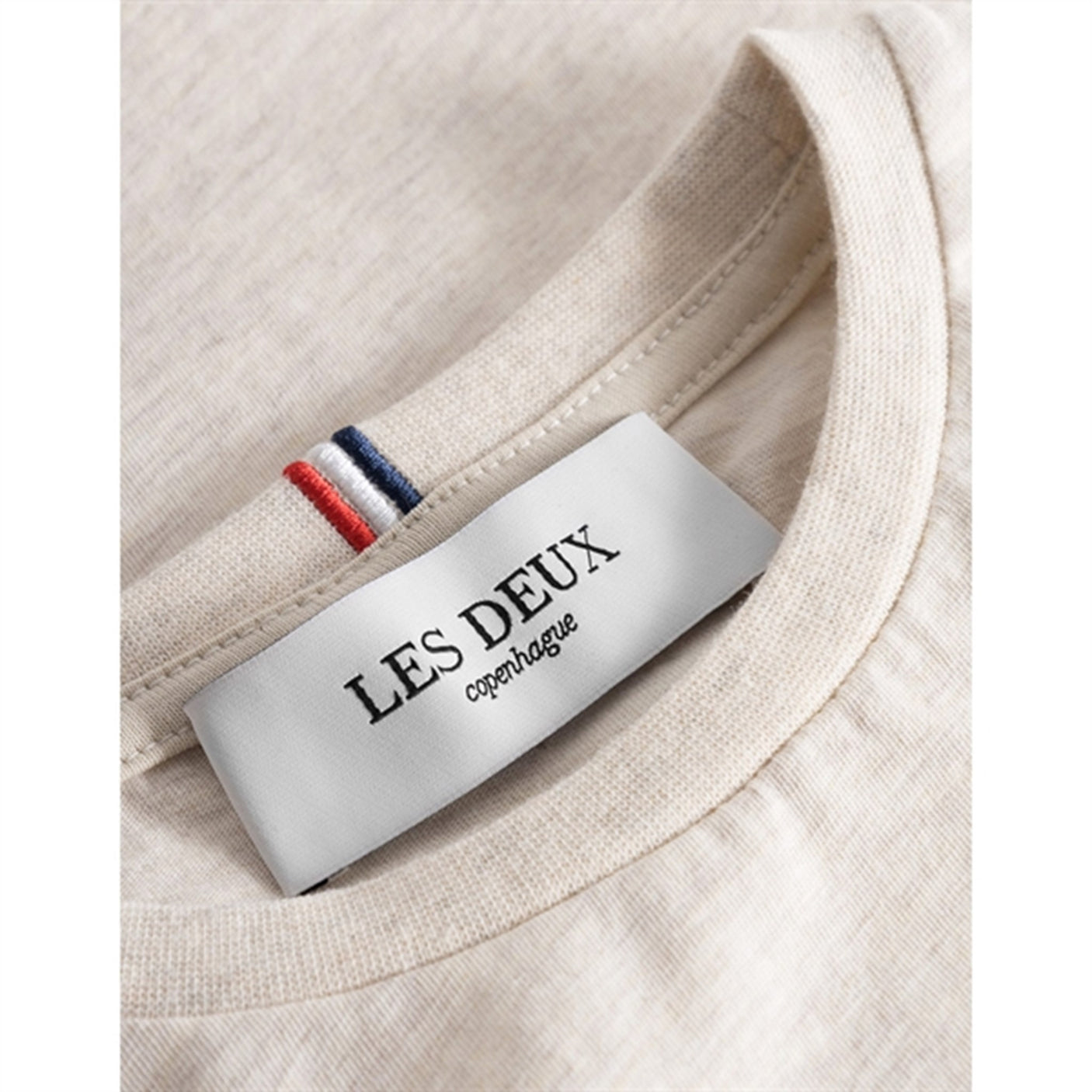 Les Deux Kids Ivory Mélange Nørregaard T-Shirt