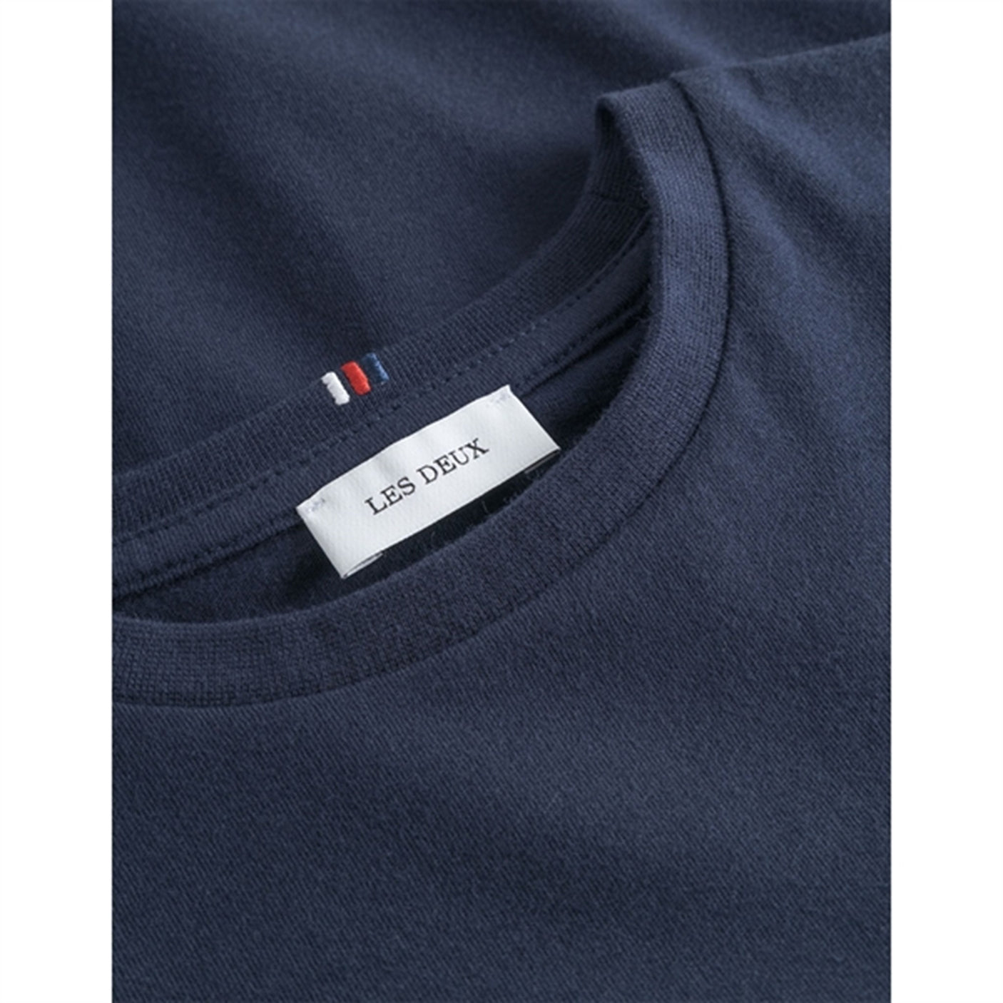 Les Deux Kids Dark Navy/Orange Nørregaard T-Shirt