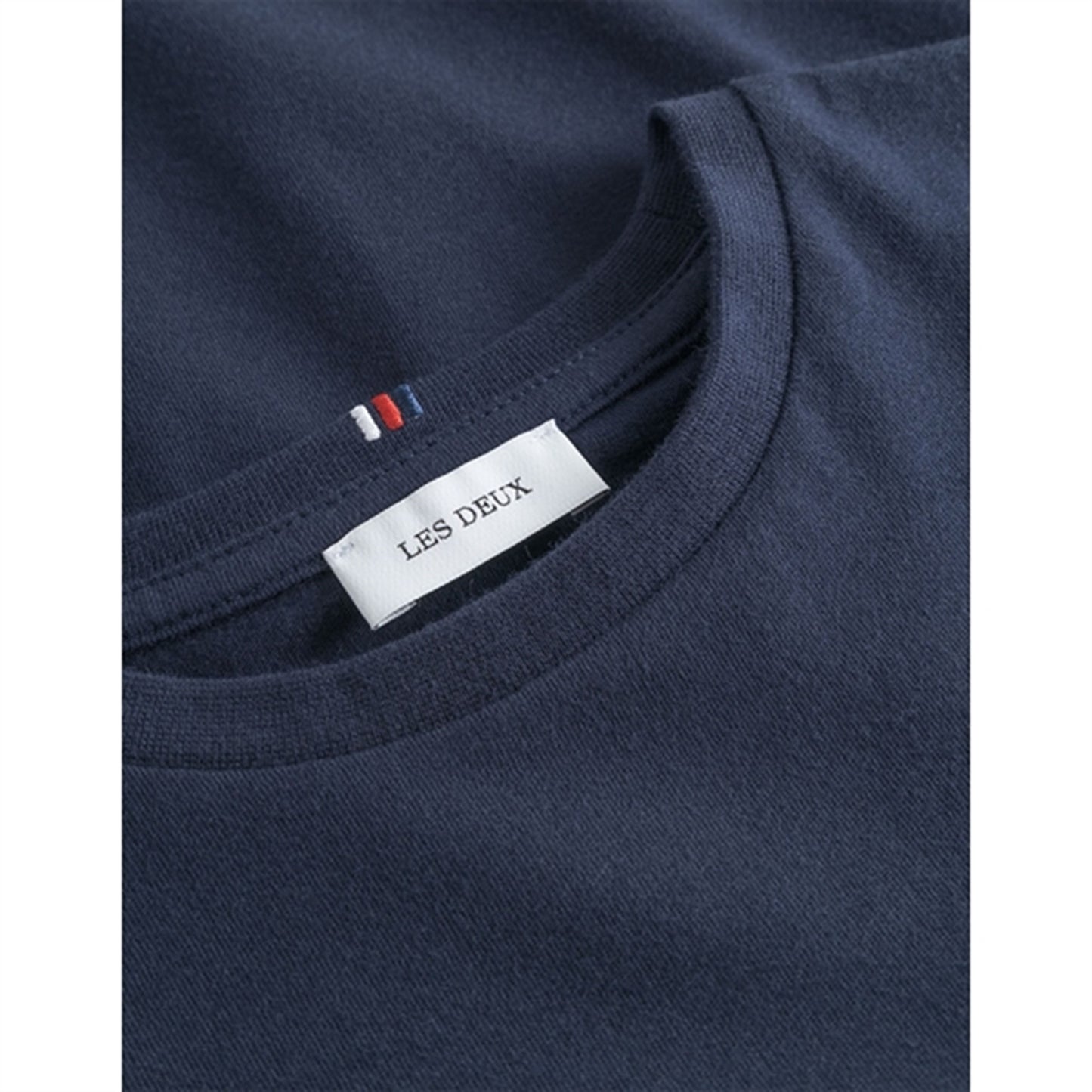 Les Deux Kids Dark Navy/Orange Nørregaard T-Shirt