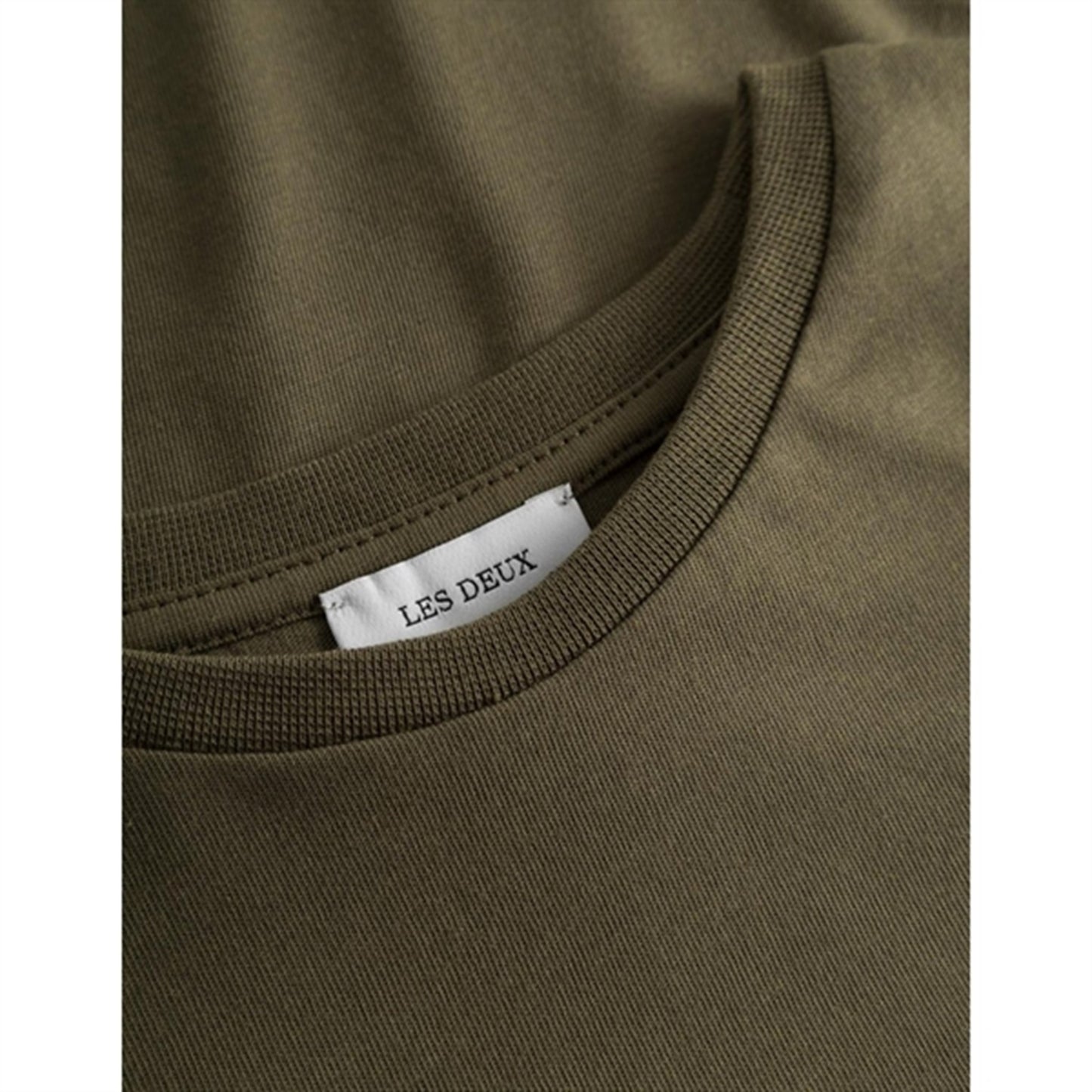 Les Deux Kids Olive Night/Ivory Globe T-Shirt