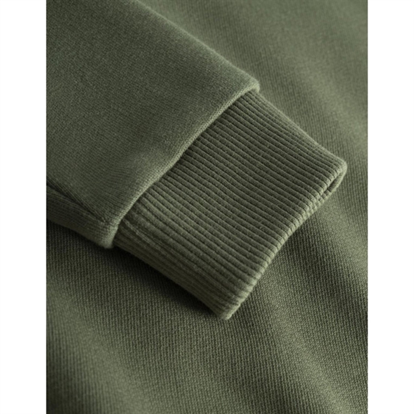 Les Deux Kids Olive Night/Light Orchid Encore Bouclé Sweatshirt