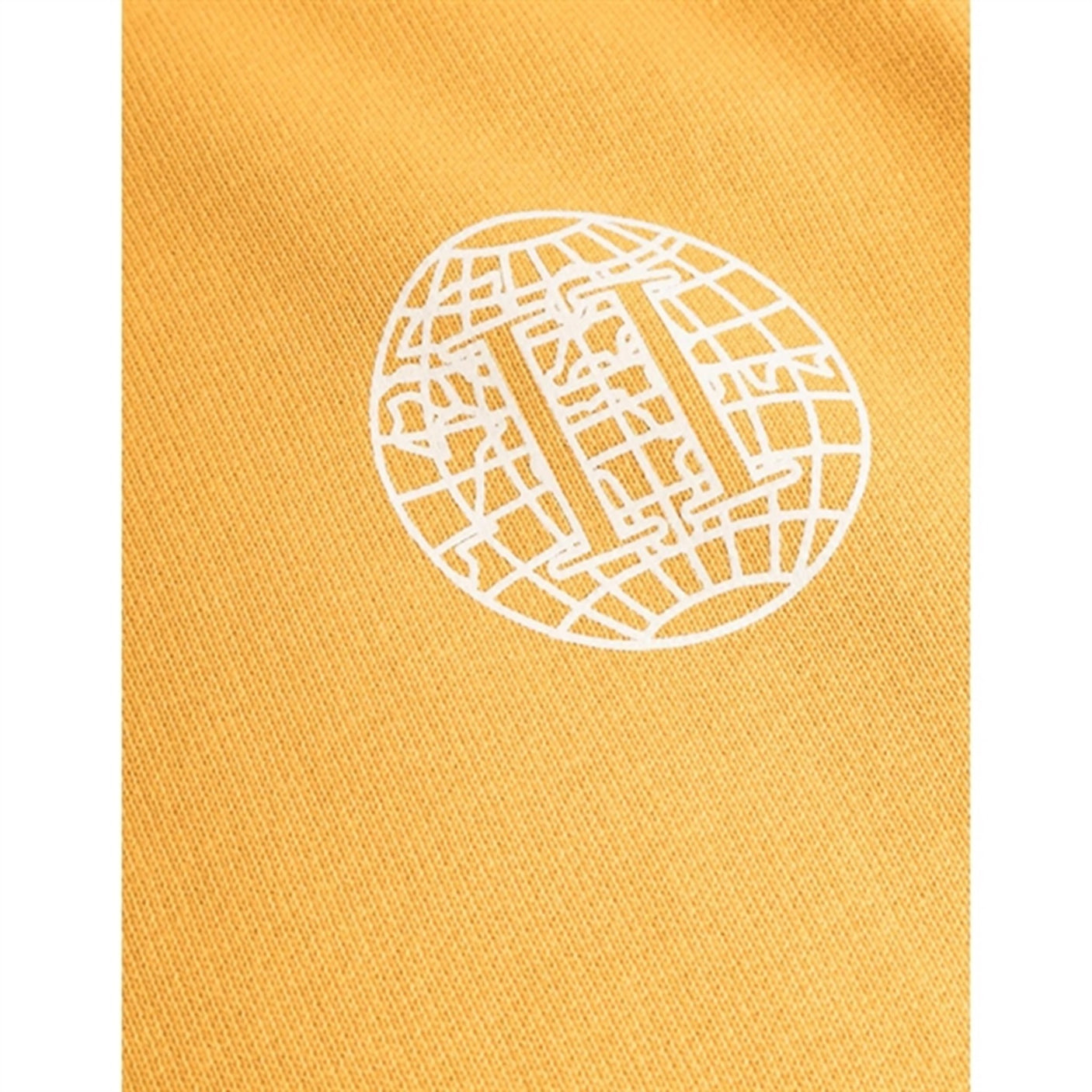 Les Deux Kids Mustard Yellow/Ivory Globe Sweatshirt