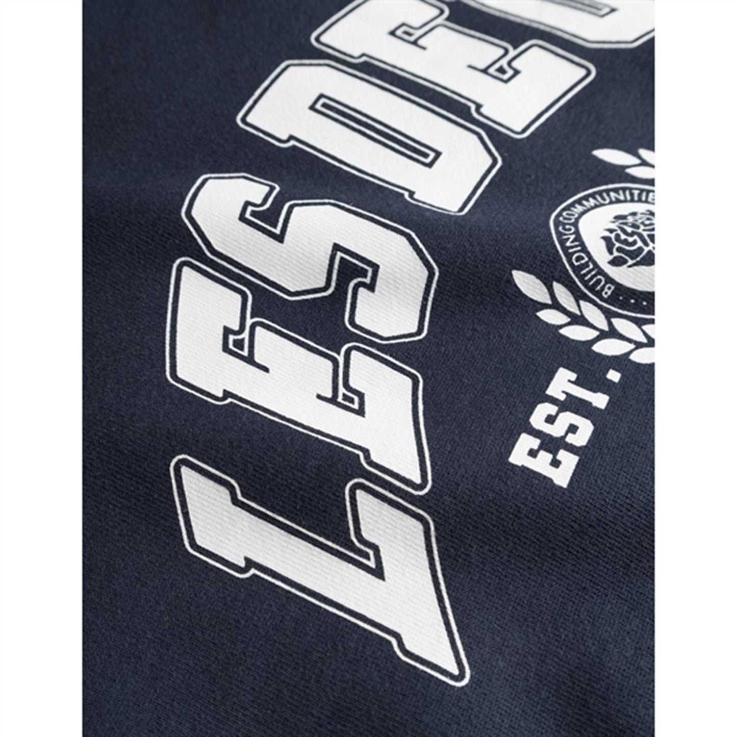 Les Deux Kids Dark Navy/Light Ivory University Hoodie