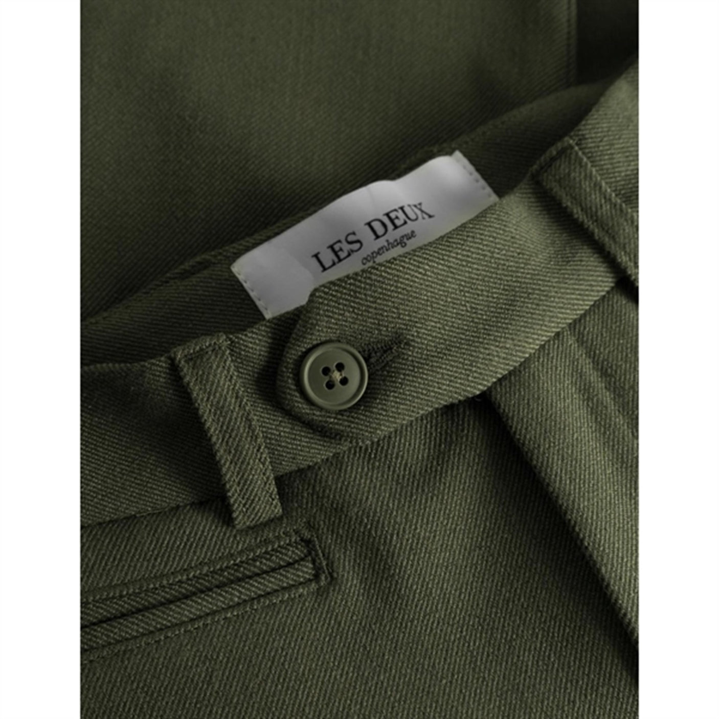 Les Deux Kids Olive Night Melange Como Pants