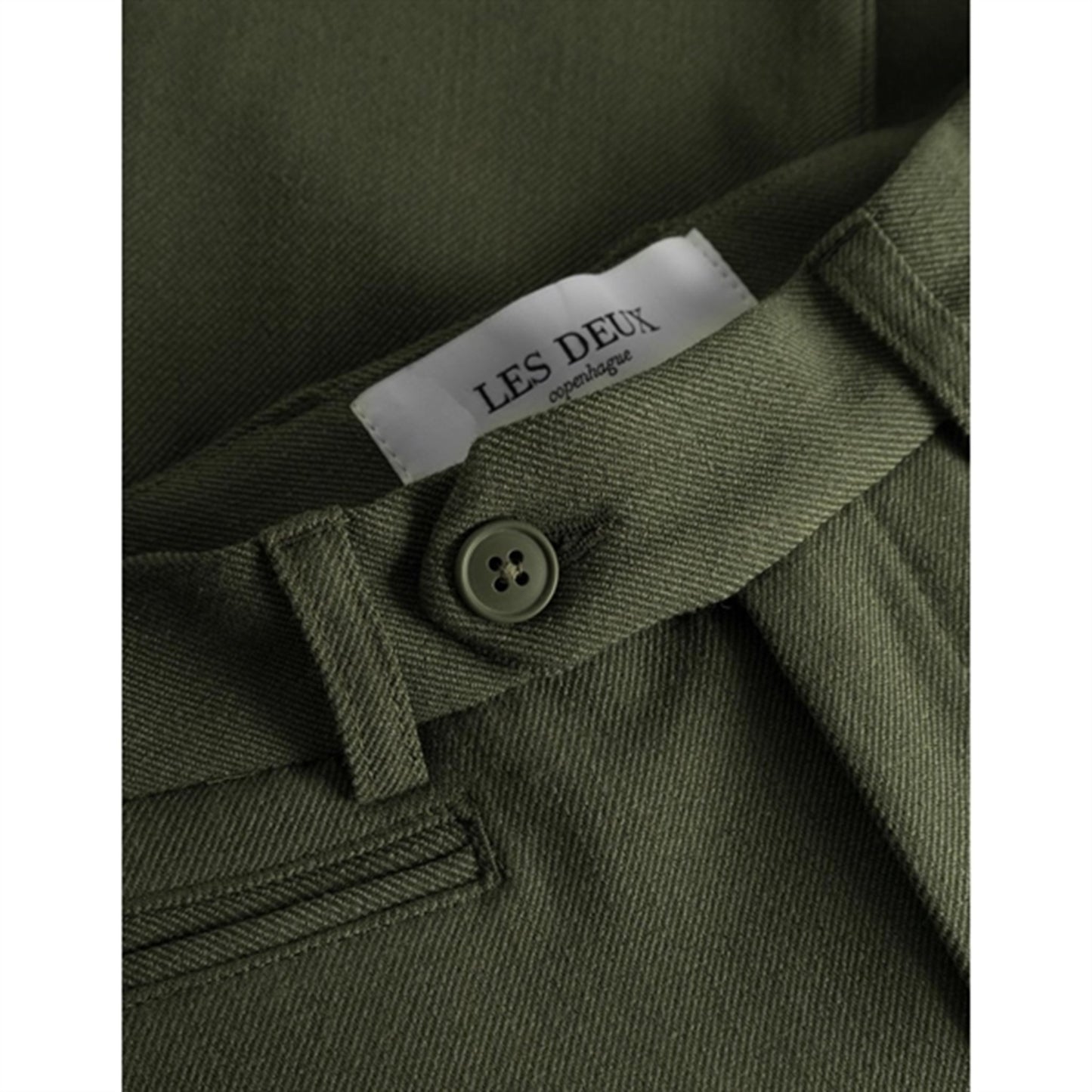Les Deux Kids Olive Night Melange Como Pants