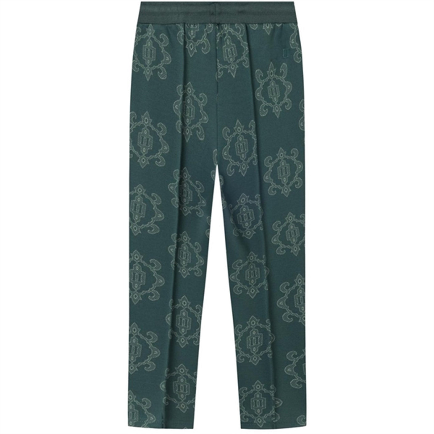 Les Deux Kids Pine Green/Ivory Ballier Jacquard Track Pants