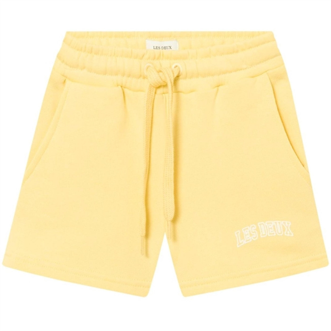 Les Deux Kids Pineapple/White Blake Sweatshorts