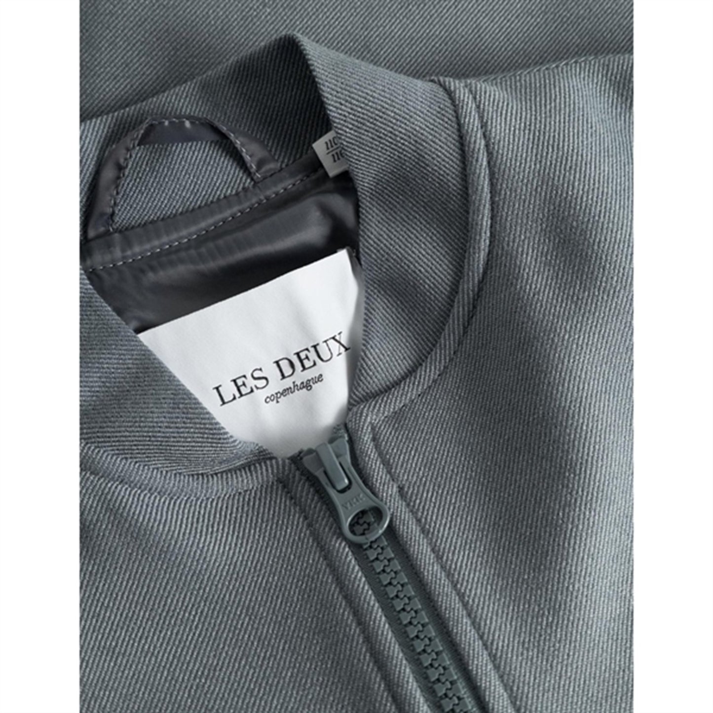 Les Deux Kids Turbulence Blue Melange Como Bomber Jacket 2.0