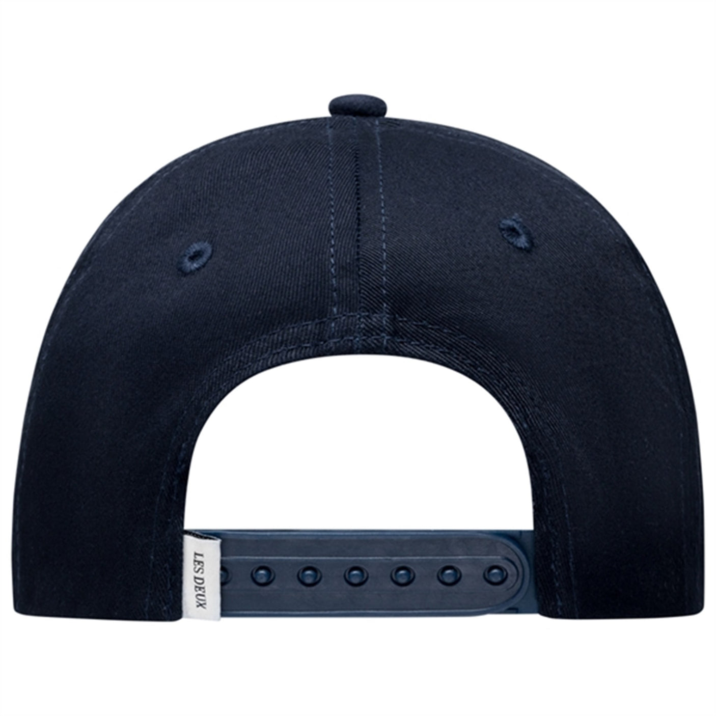 Les Deux Kids Dark Navy/White Baseball Cap Encore Suede