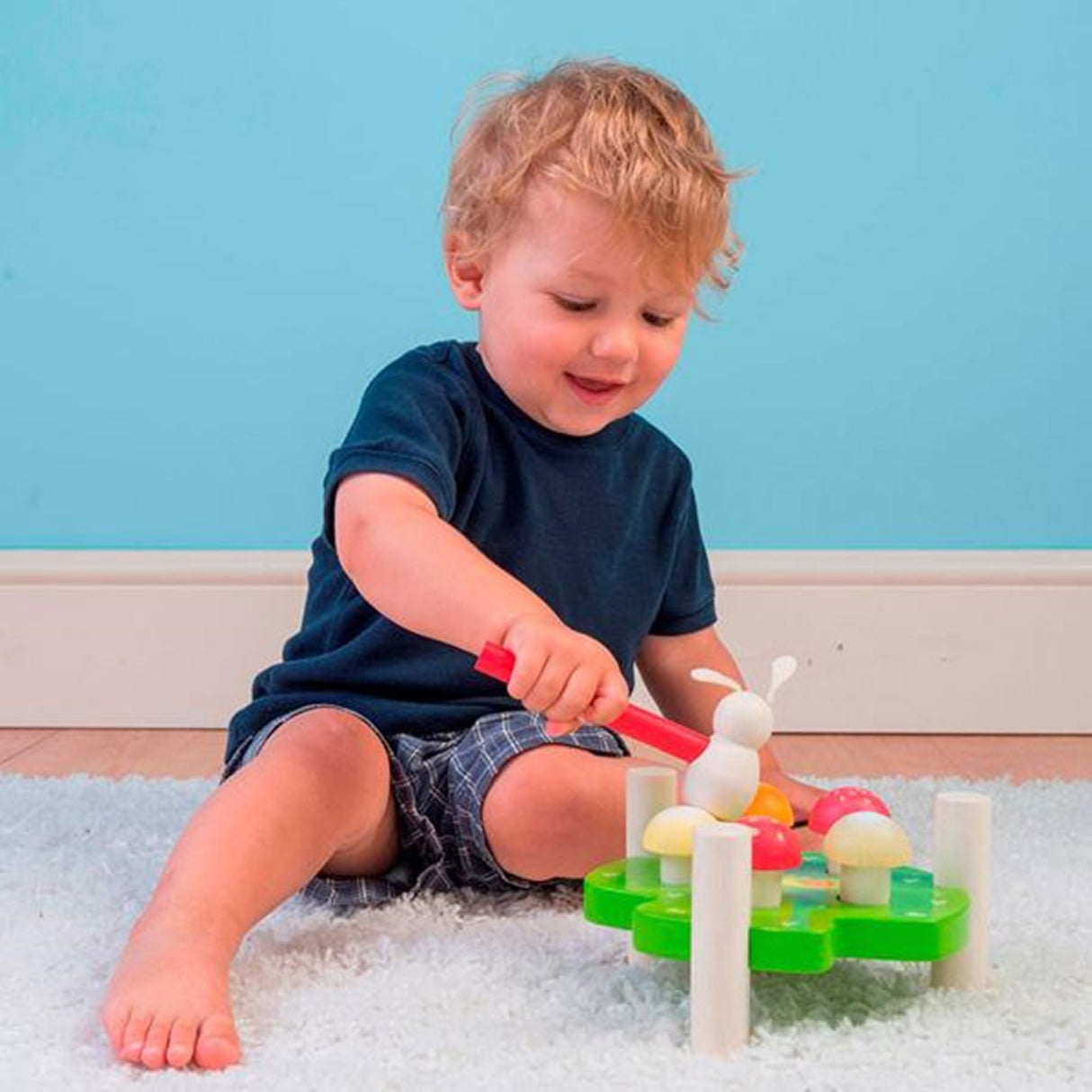 Le Toy Van Petilou Hammer Game Mr. Mushrooms 2