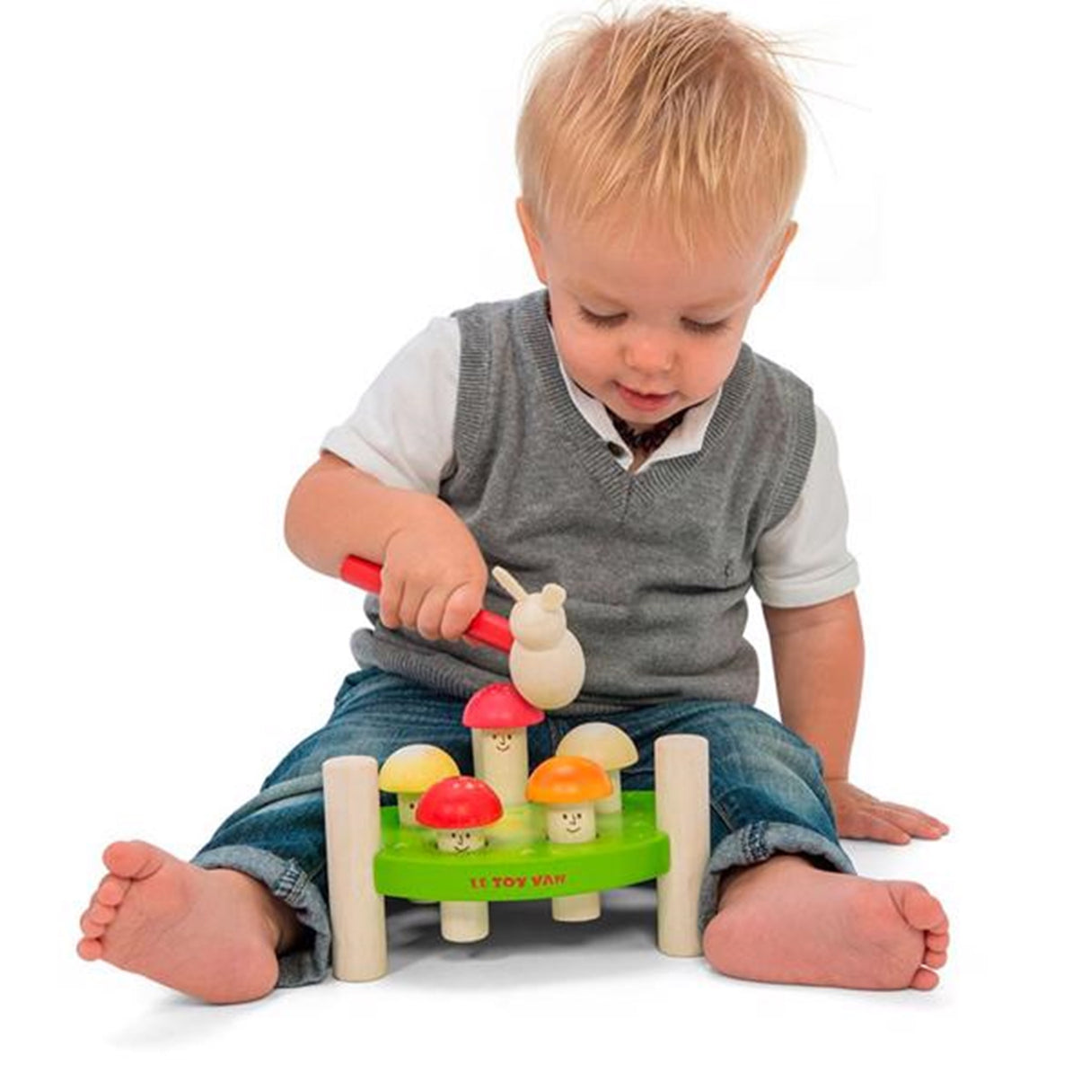 Le Toy Van Petilou Hammer Game Mr. Mushrooms 4