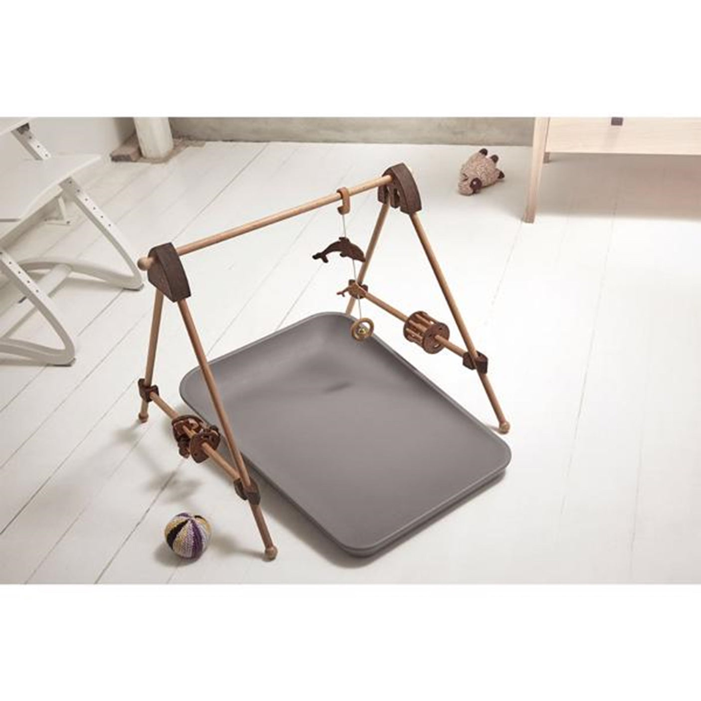 Leander Matty Changing Pad Dusty Grey 8