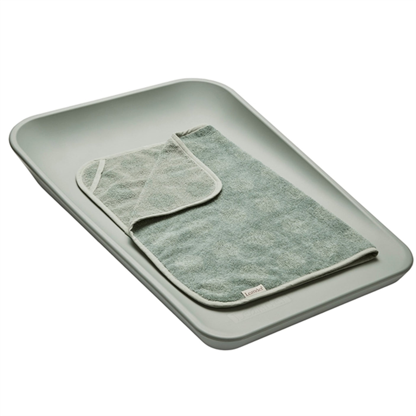 Leander Top For Changing Mat Sage Green