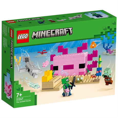 LEGO® Minecraft® The Axolotl House