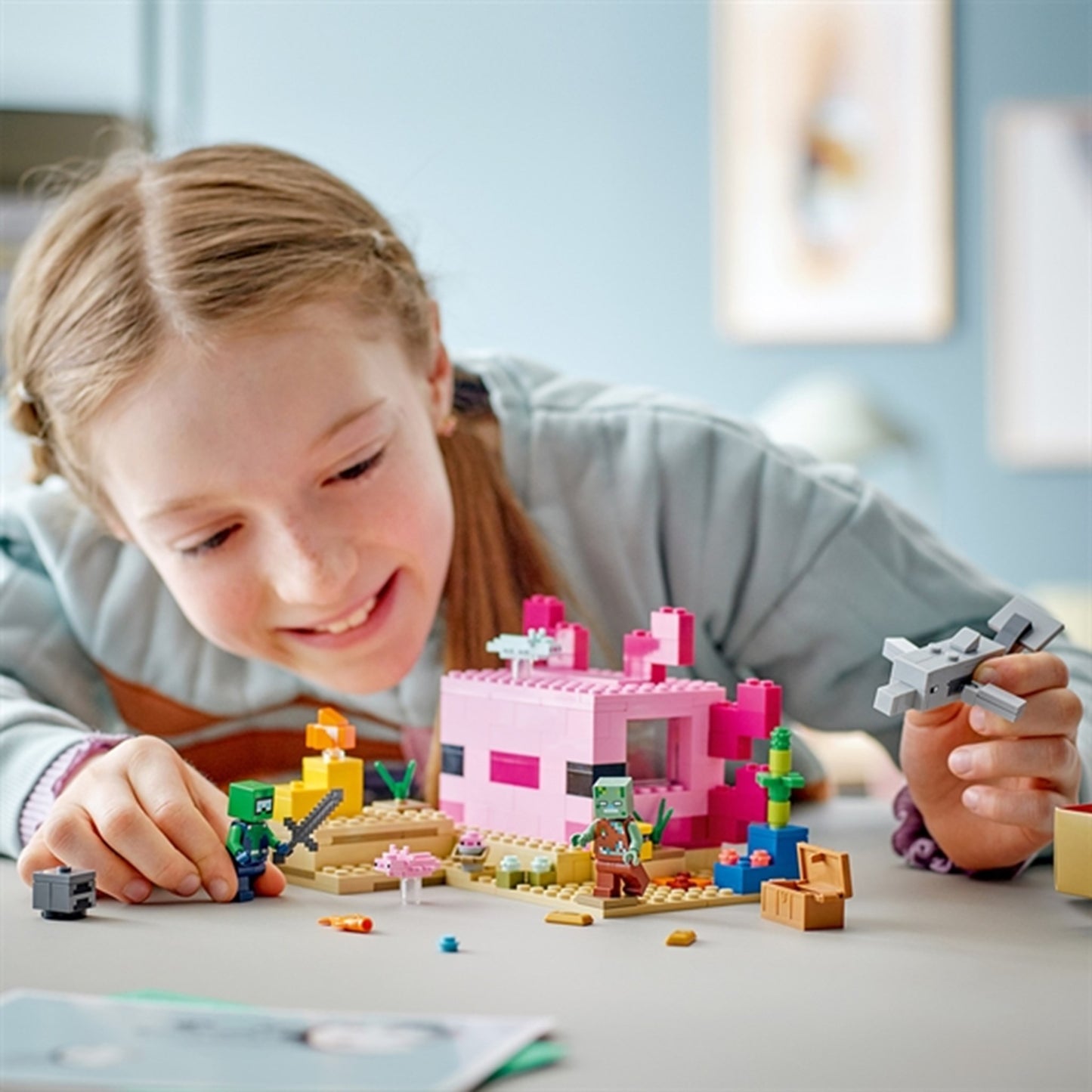 LEGO® Minecraft® The Axolotl House