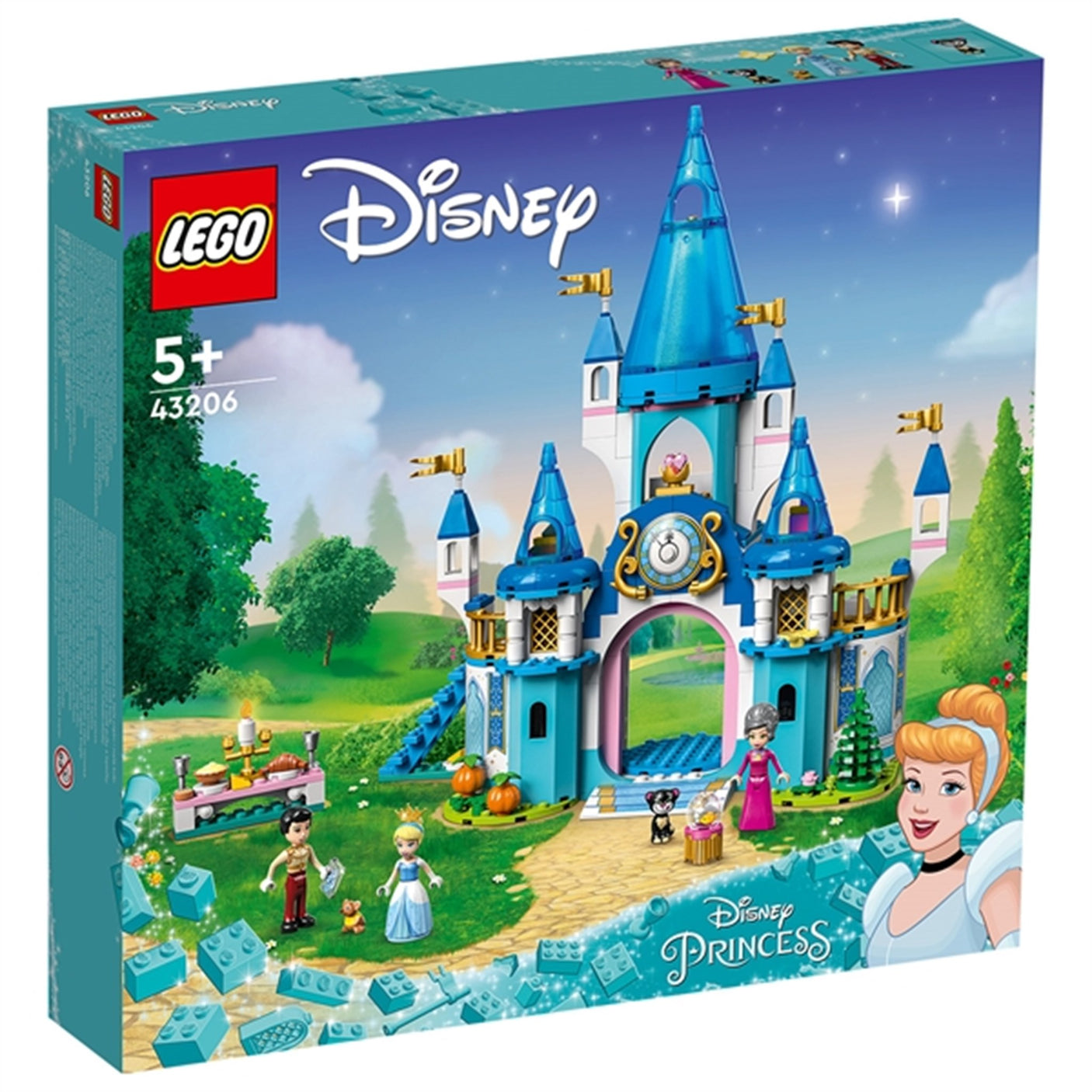 LEGO® Disney™ Cinderella and Prince Charming's Castle