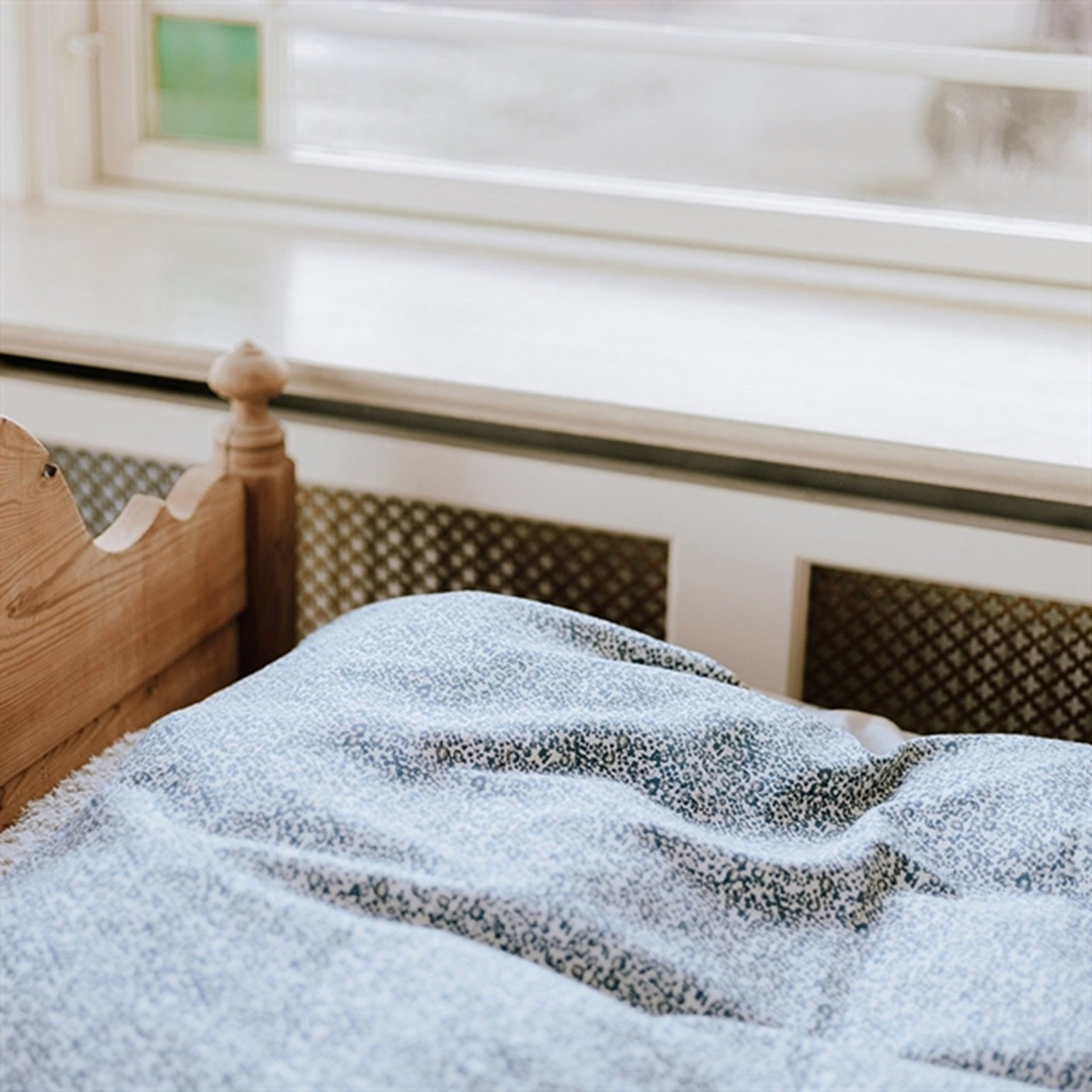 That's Mine Bedding Levi Flores Sandshell/Blue