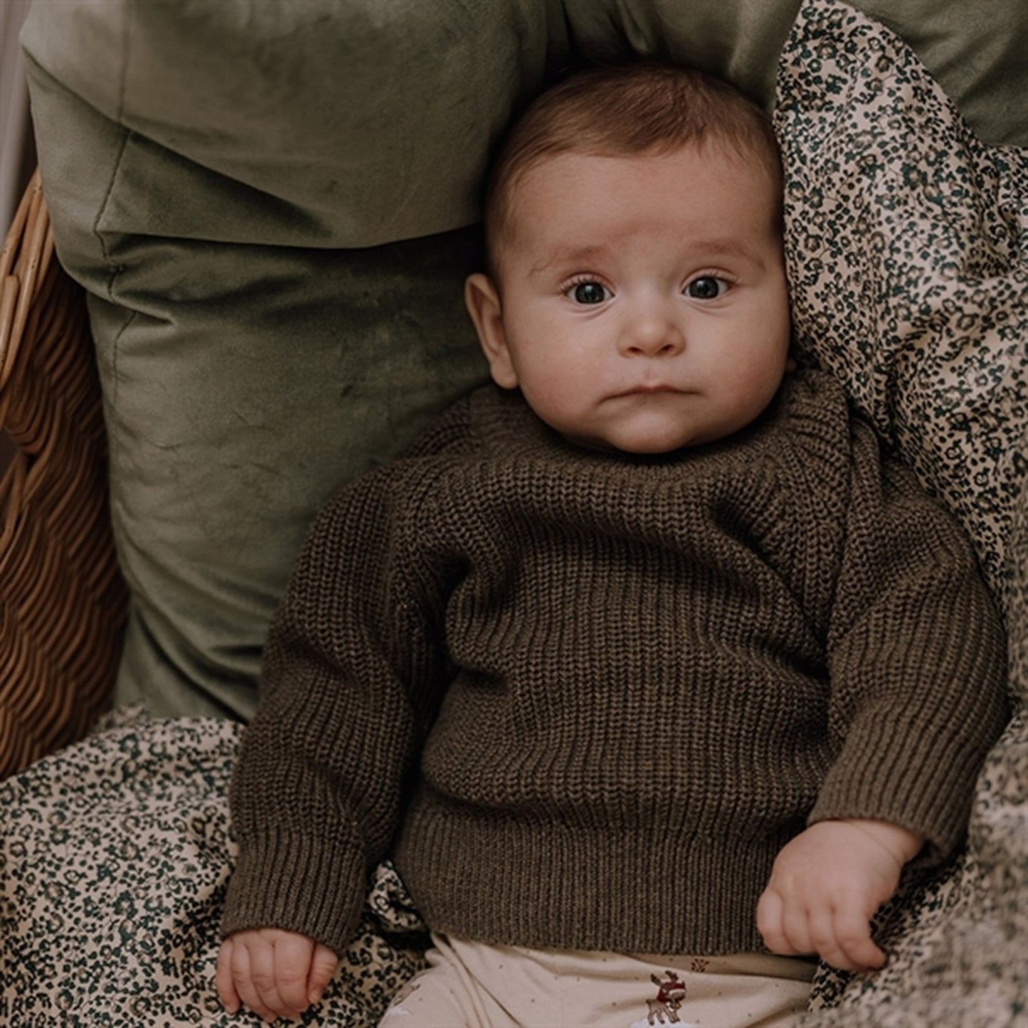 That's Mine Bedding Levi Flores Sandshell/Blue