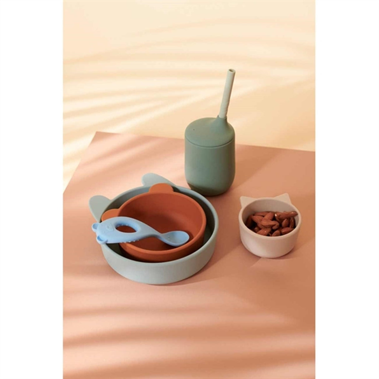 Liewood Eddie Silicone Bowls 3-Pak Peppermint Multi Mix