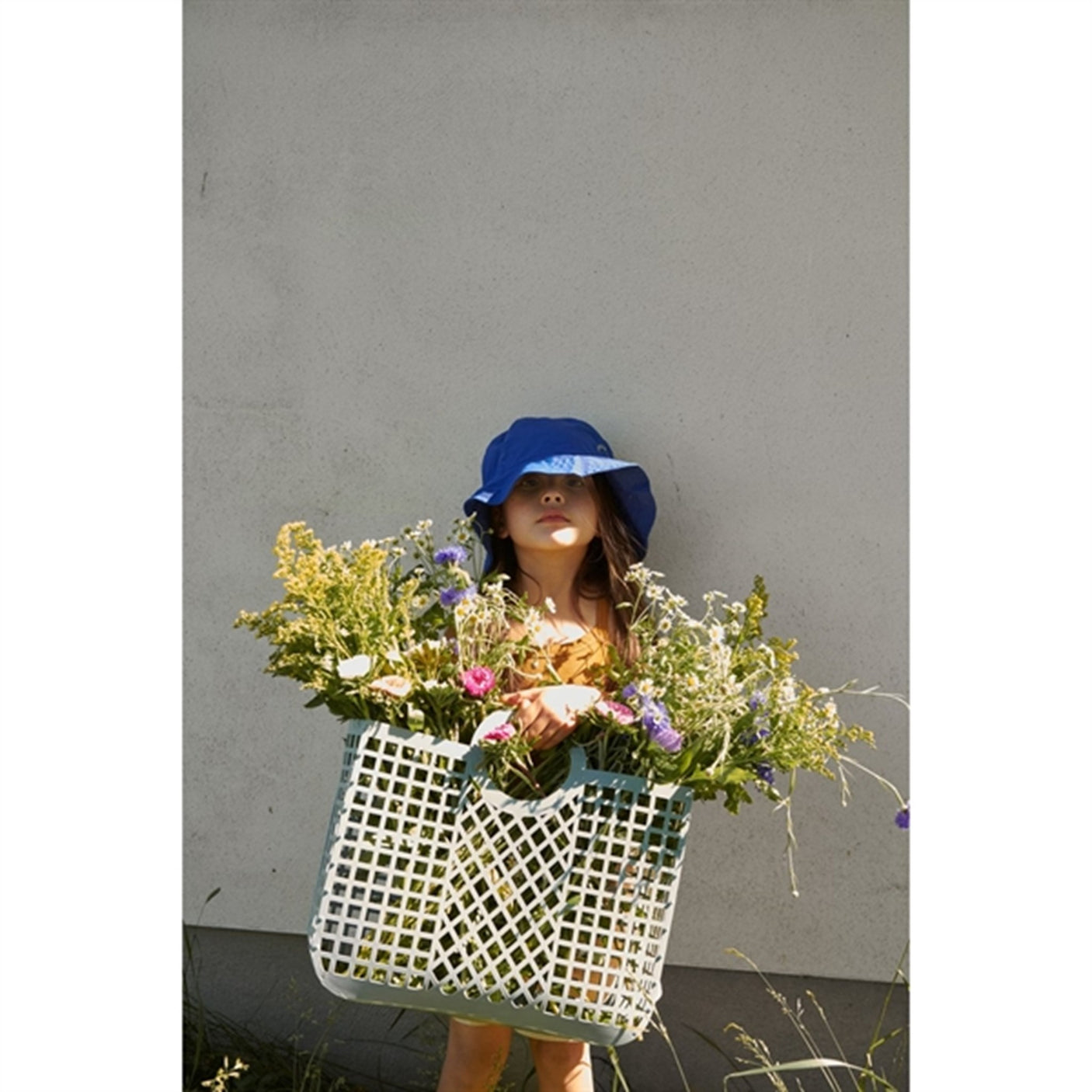 Liewood Bloom Basket Big Dusty Mint