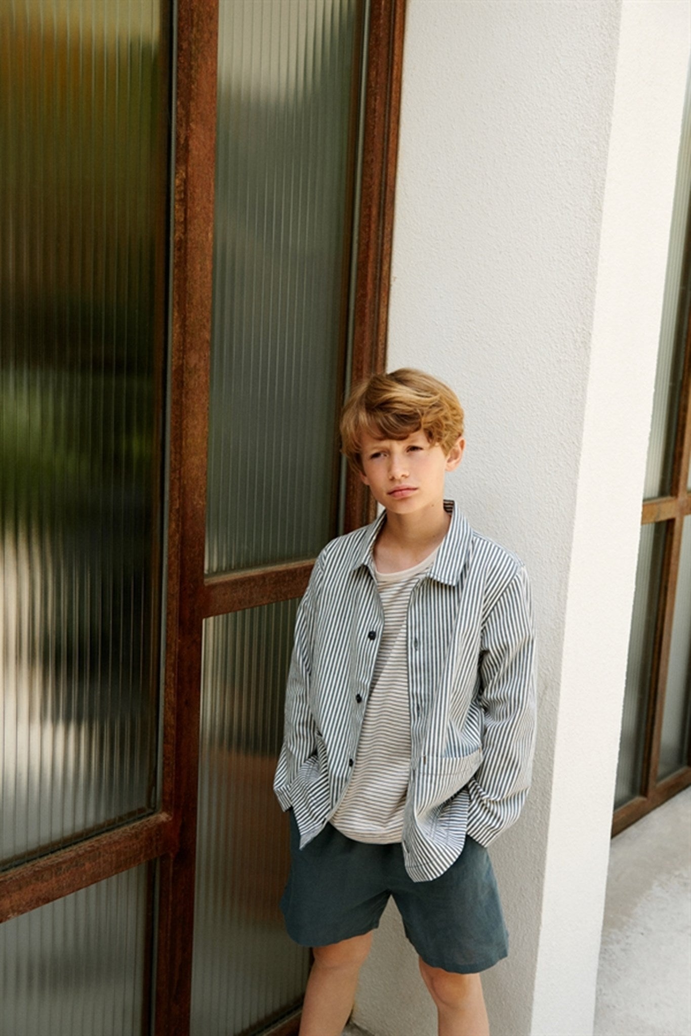 Liewood Y/D Stripes Whale Blue/Sandy Dodoma Baby Stripe T-shirt