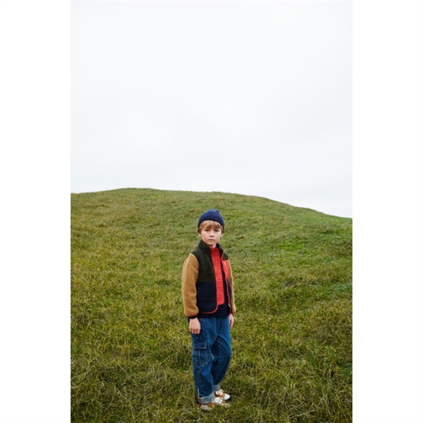 Liewood Nolan Pile Jacket Army Brown / Multi Mix