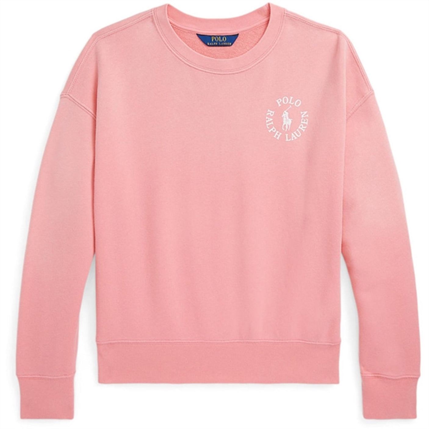 Polo Ralph Lauren Girl Sweatshirt Ribbon Pink